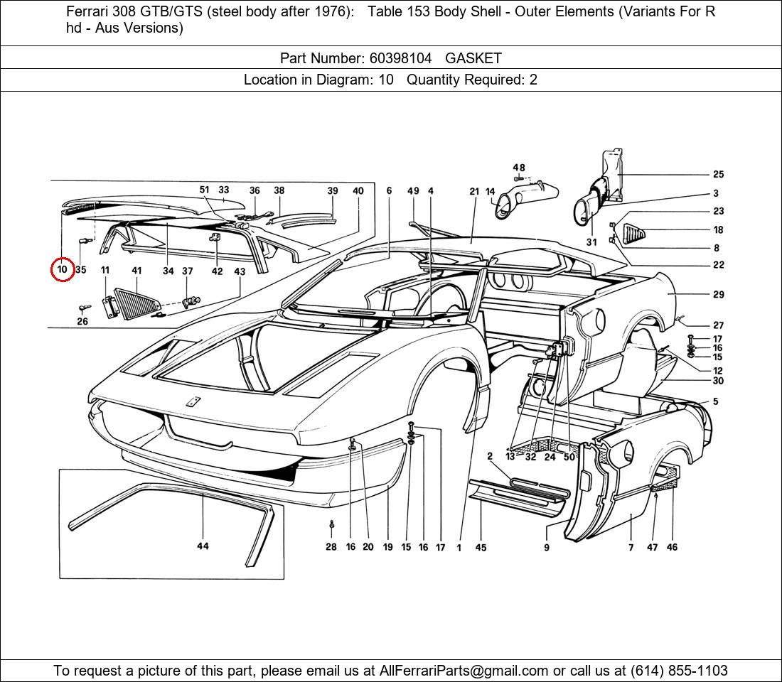 Ferrari Part 60398104