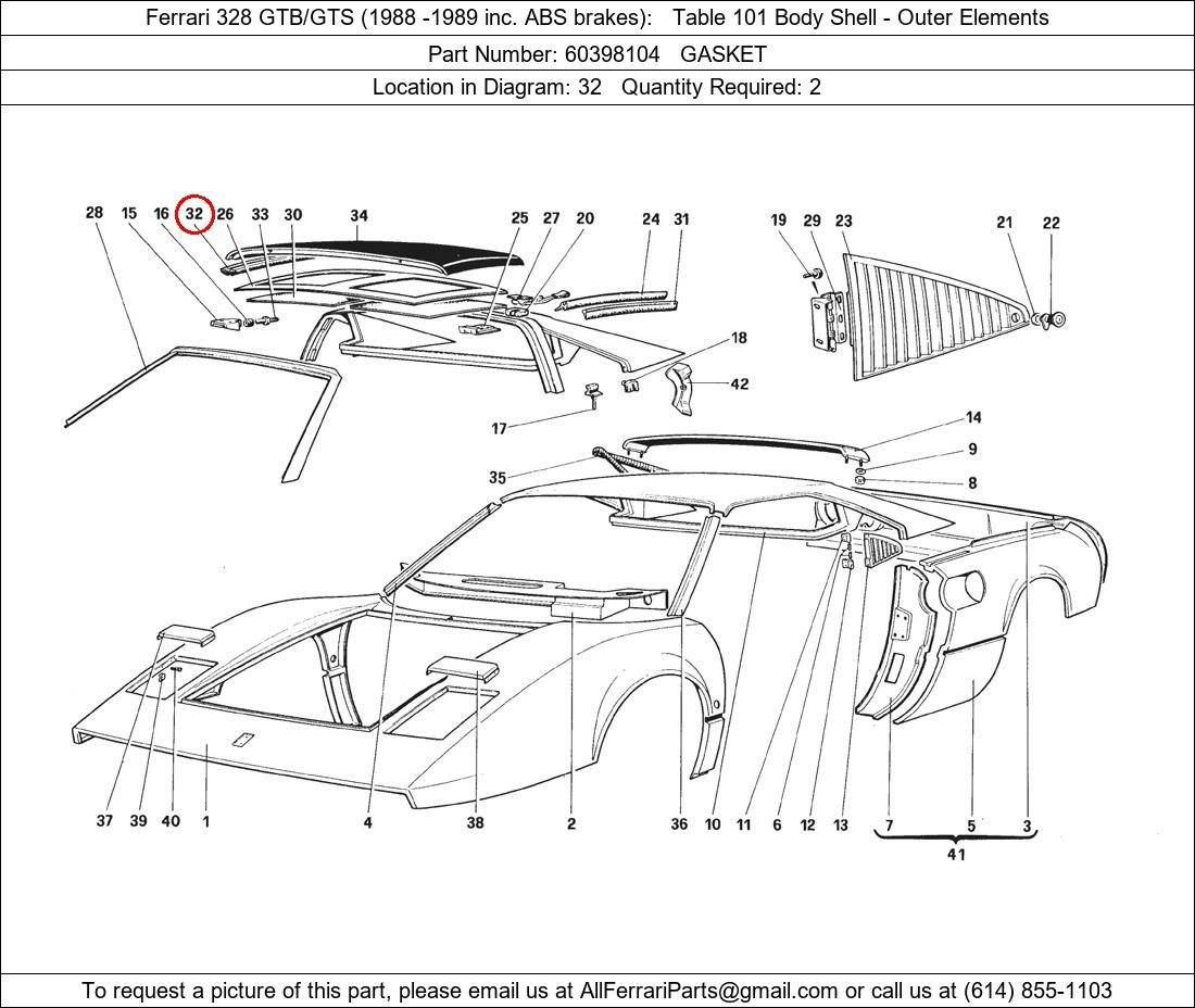 Ferrari Part 60398104