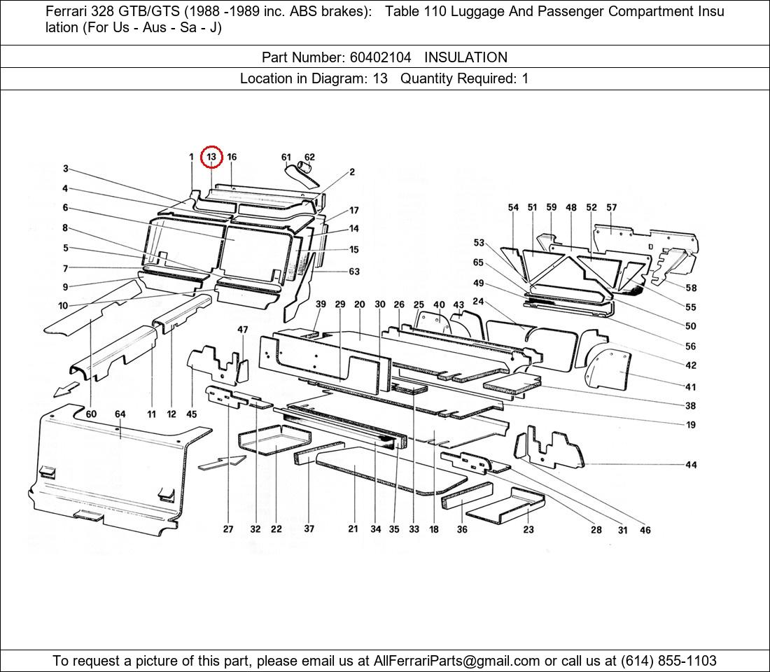 Ferrari Part 60402104