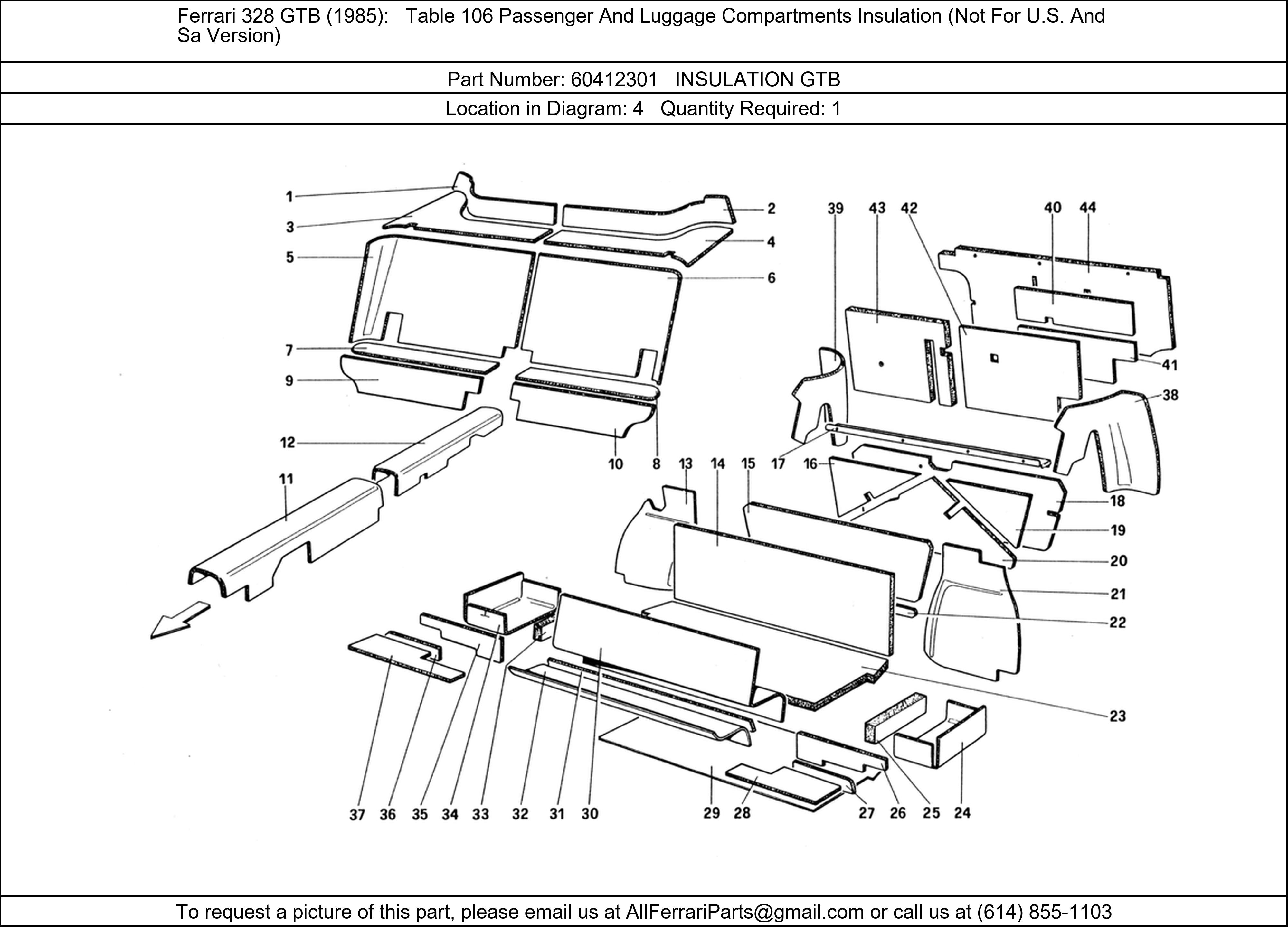Ferrari Part 60412301
