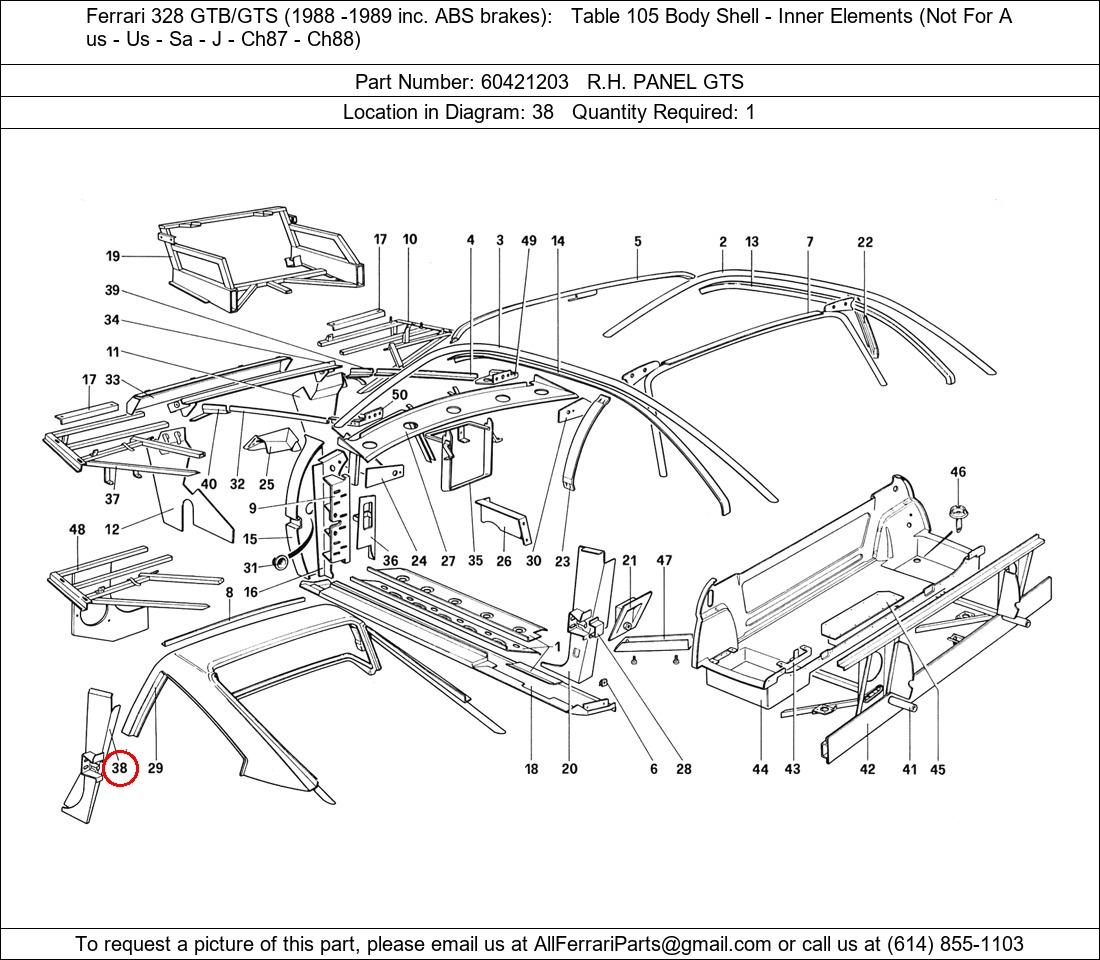 Ferrari Part 60421203