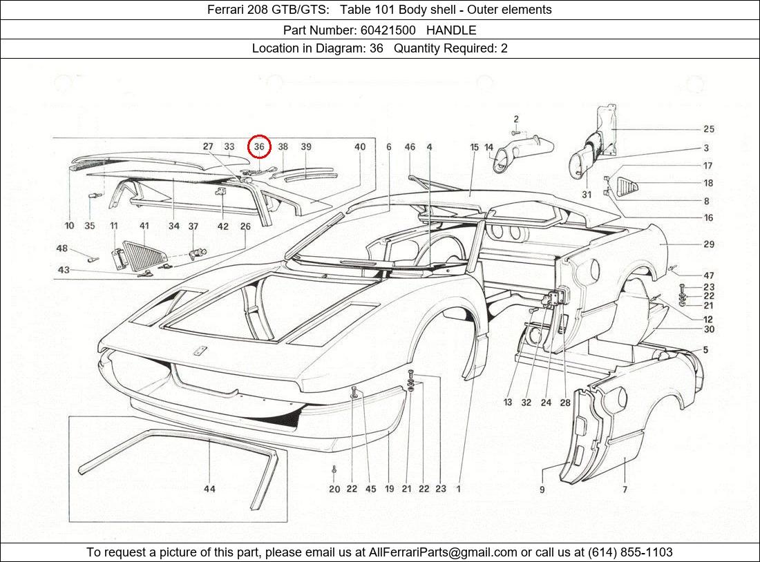 Ferrari Part 60421500