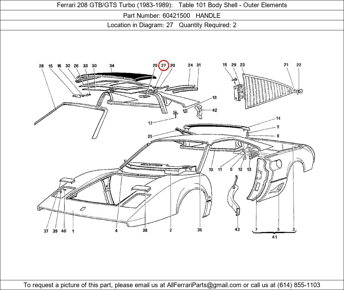 Ferrari Part 60421500