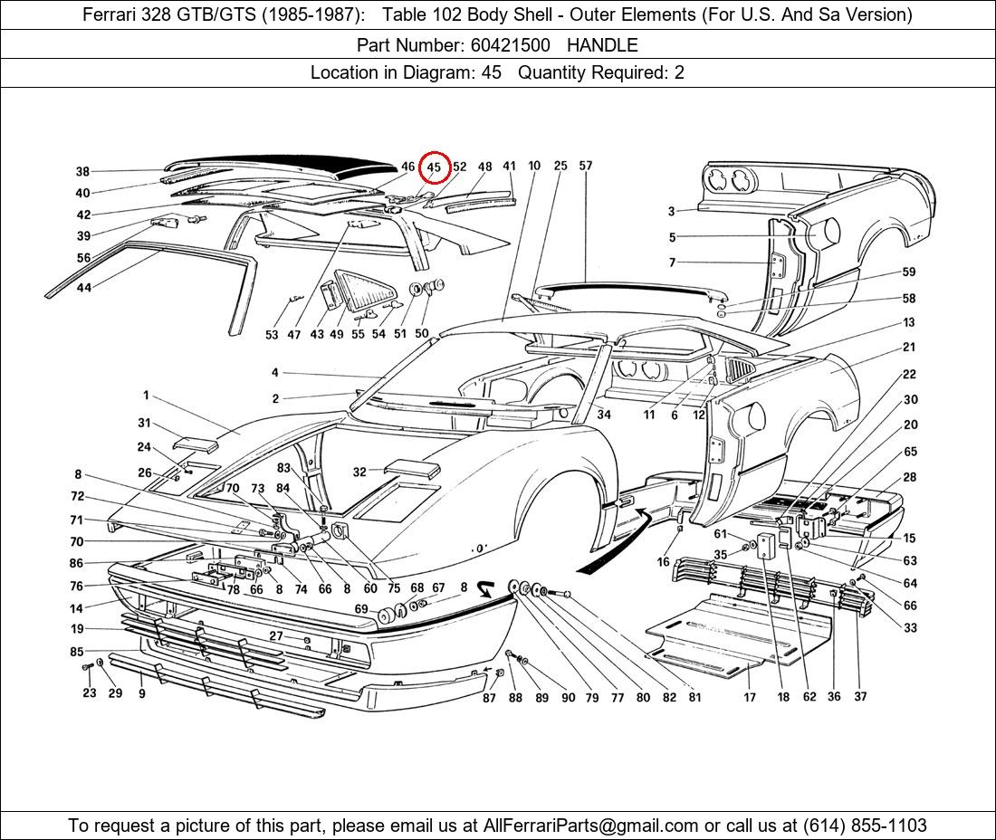 Ferrari Part 60421500