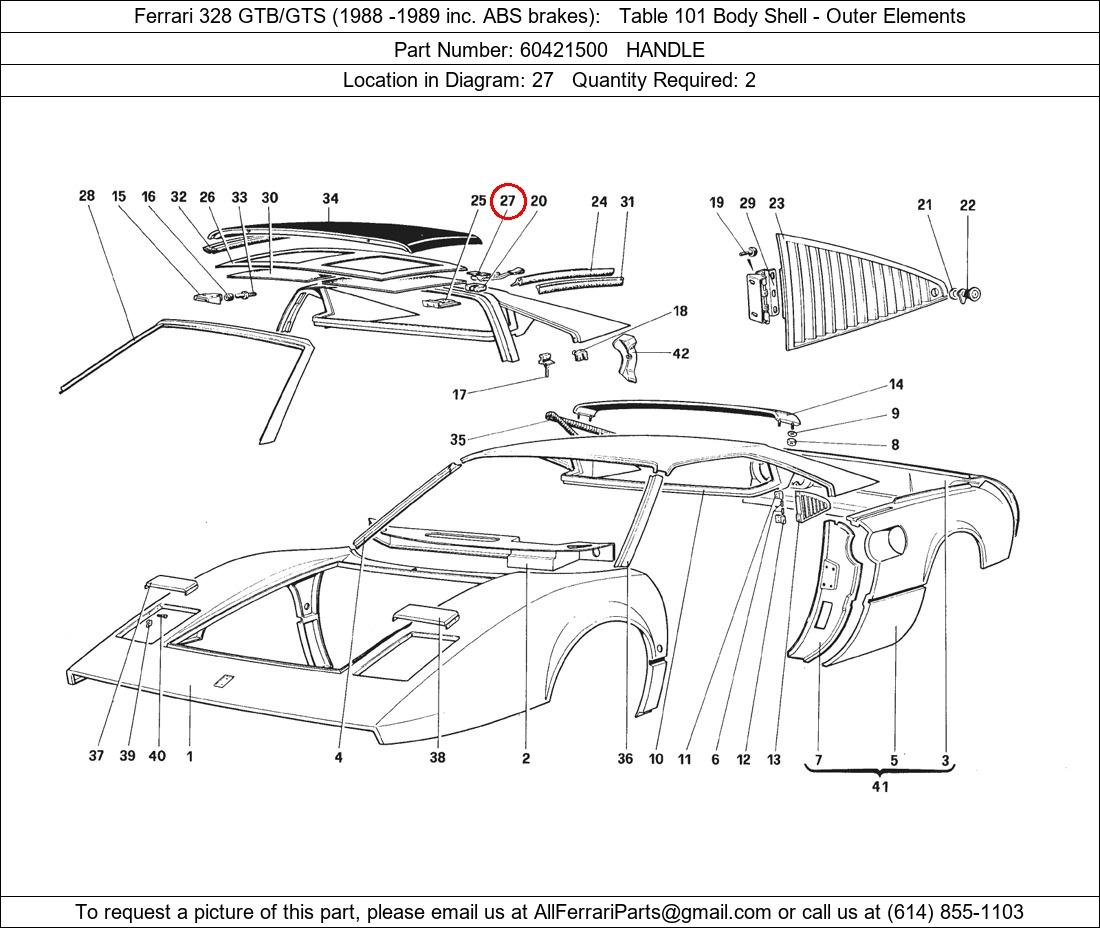 Ferrari Part 60421500