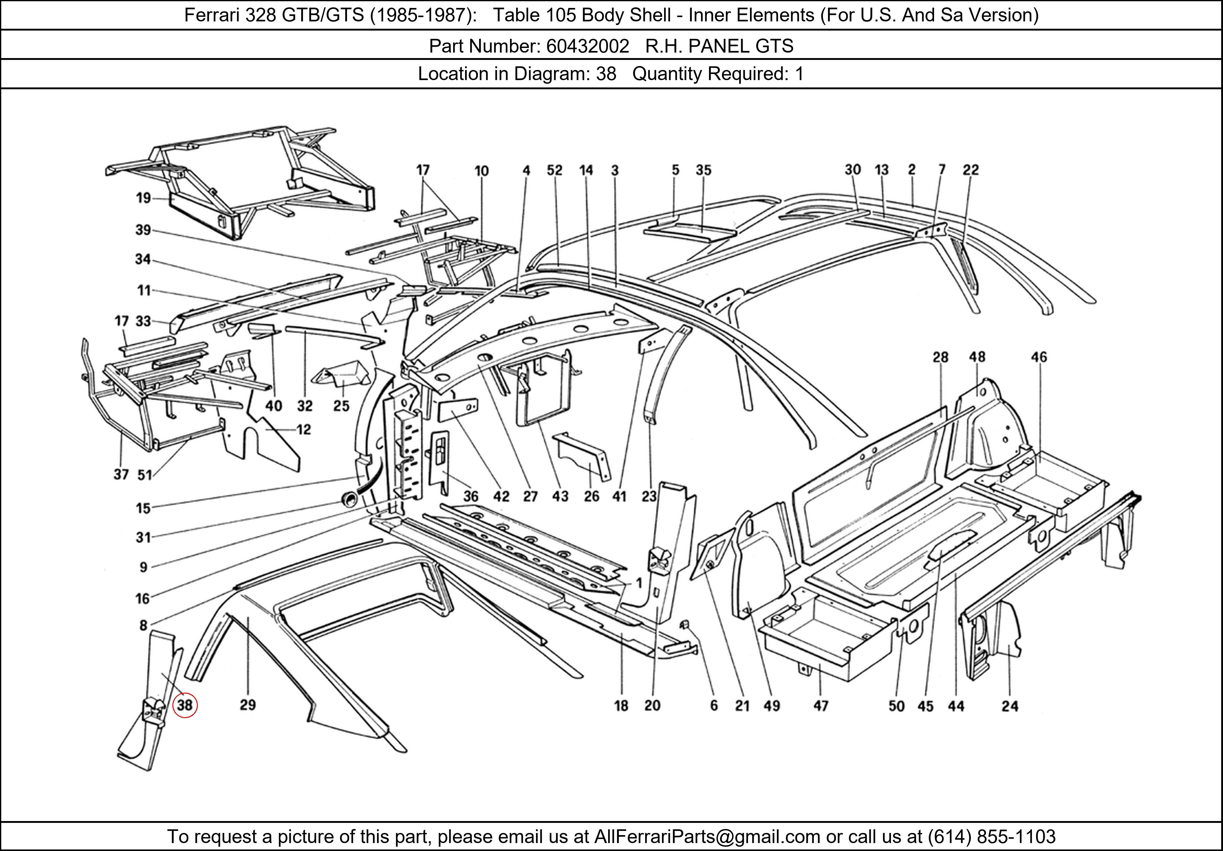 Ferrari Part 60432002