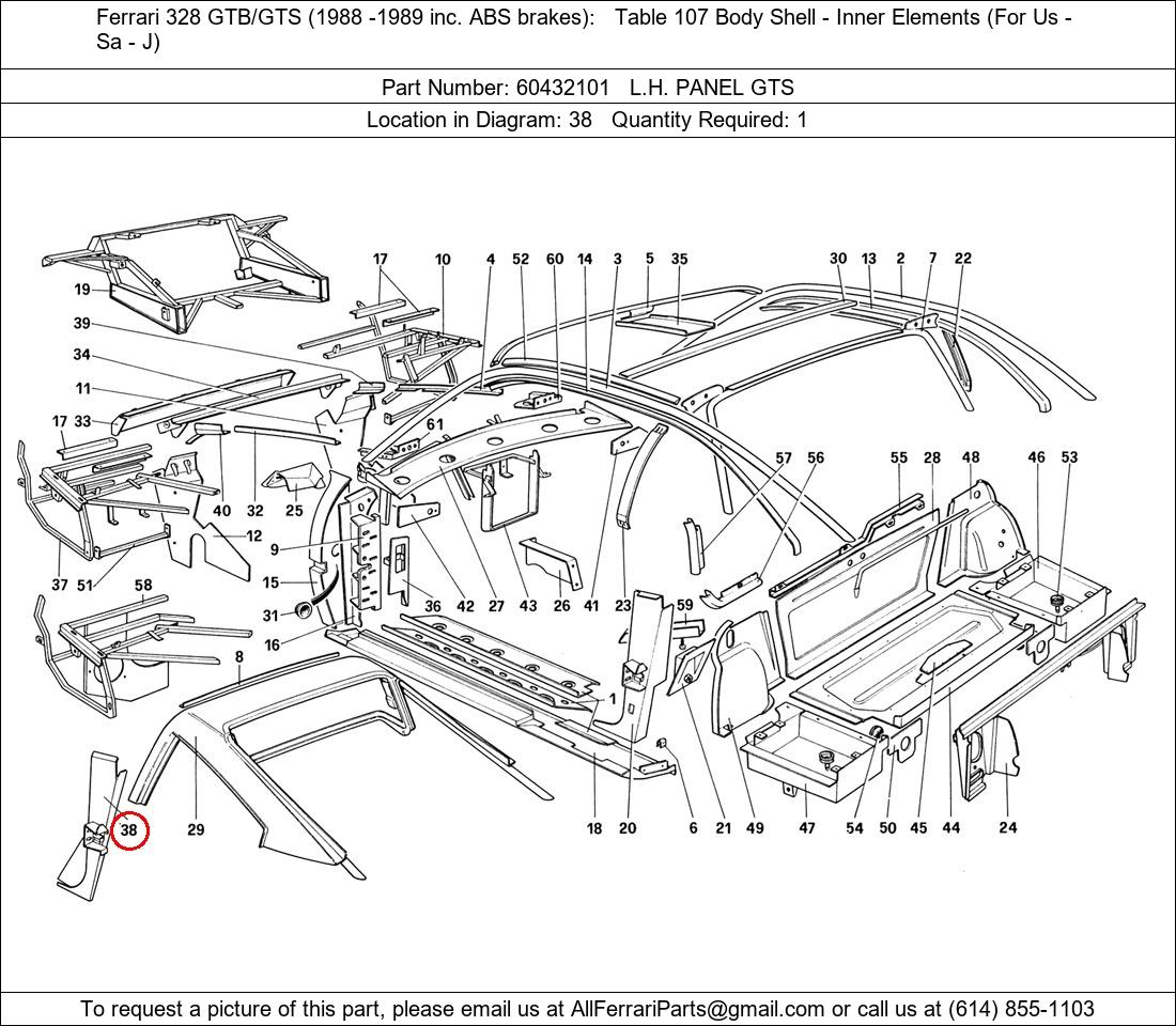 Ferrari Part 60432101