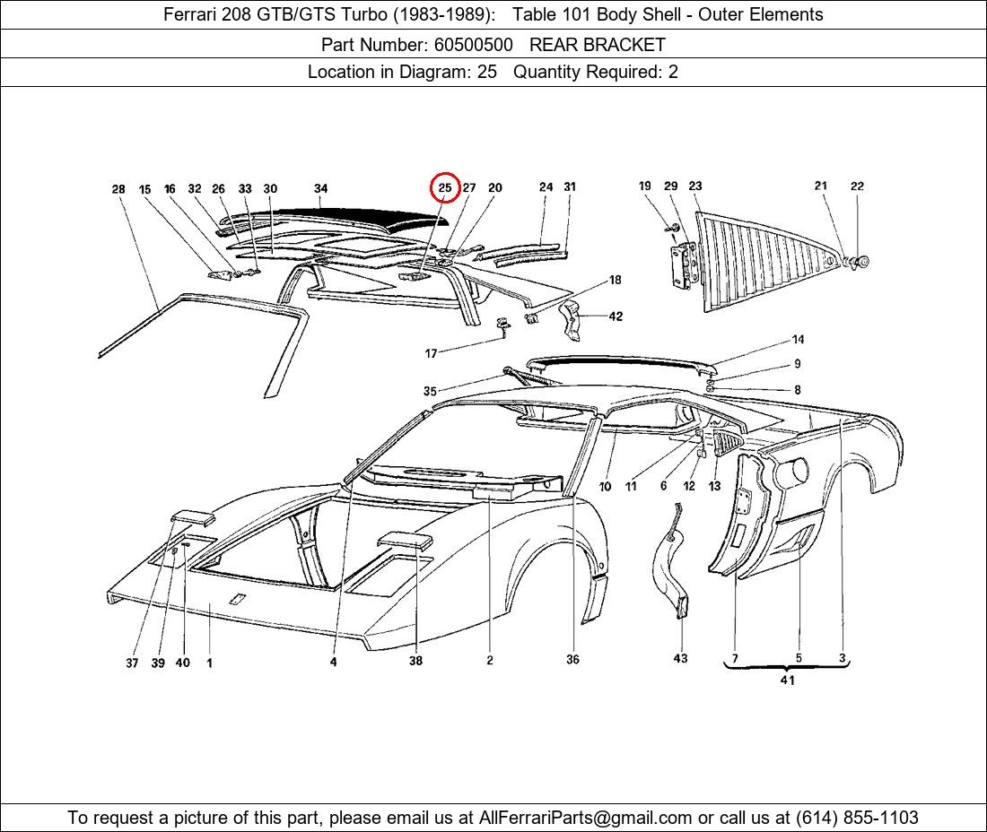 Ferrari Part 60500500