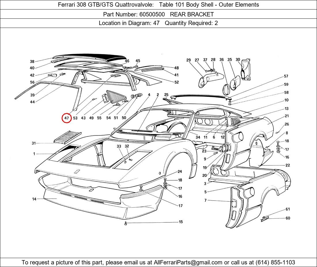 Ferrari Part 60500500