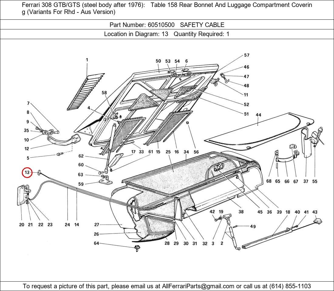 Ferrari Part 60510500