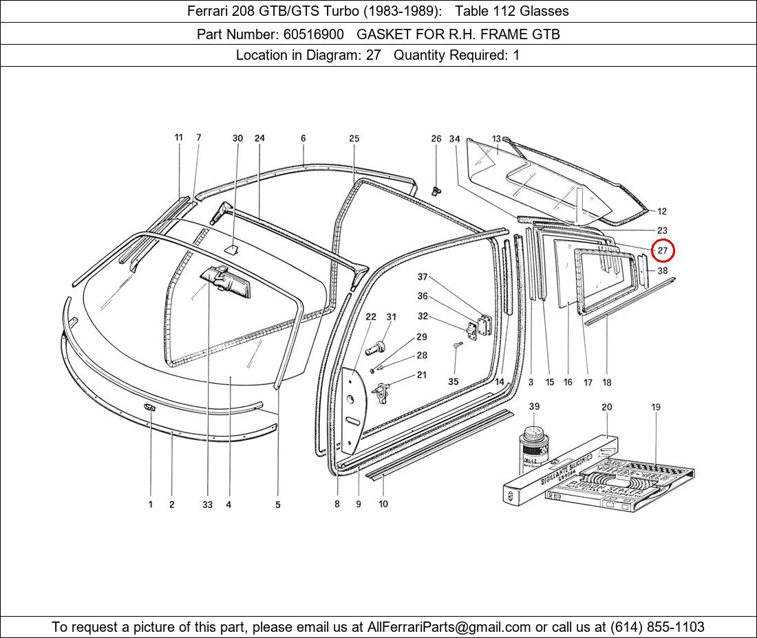 Ferrari Part 60516900