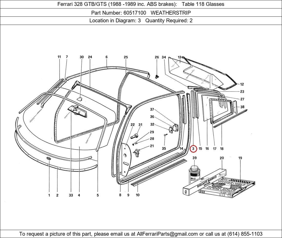 Ferrari Part 60517100