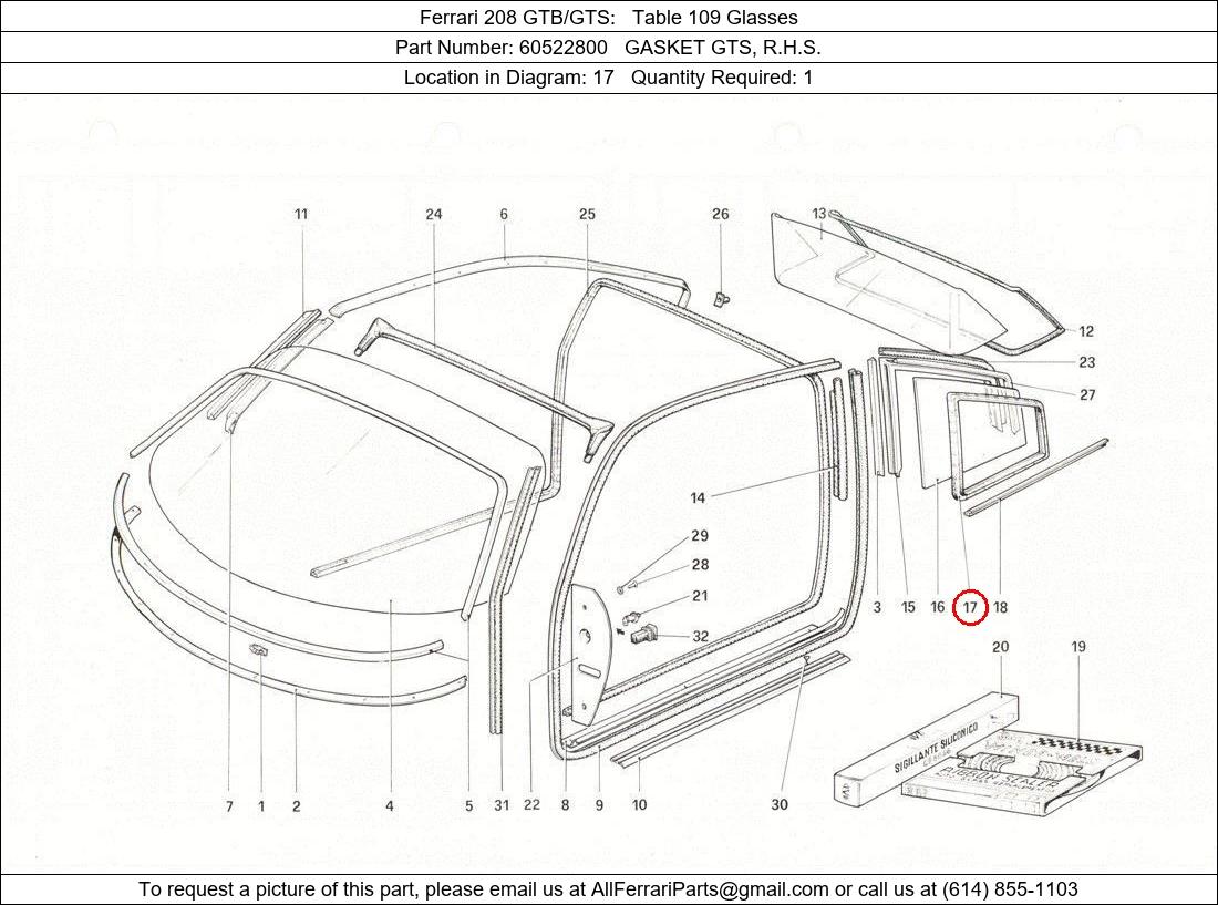 Ferrari Part 60522800