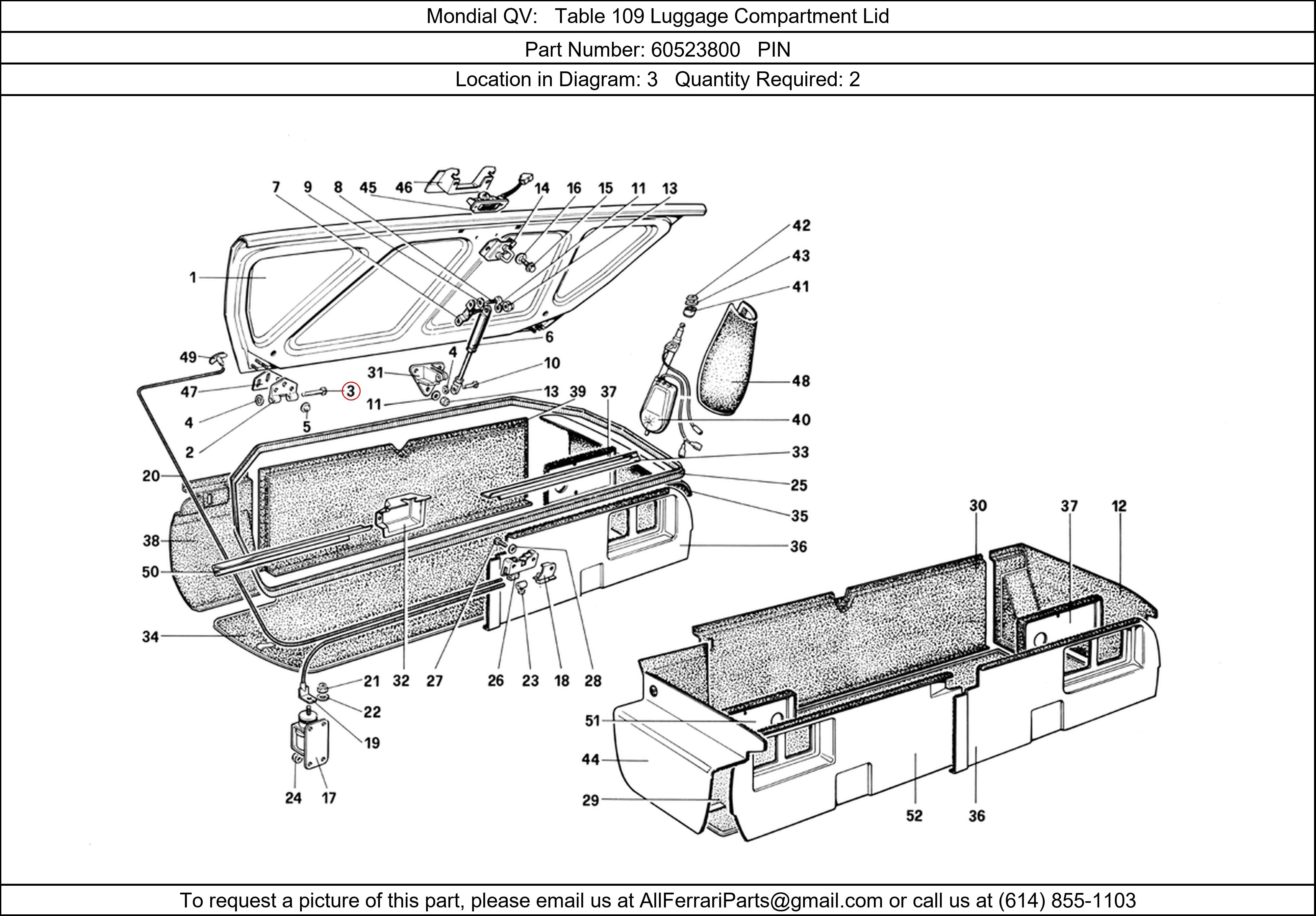 Ferrari Part 60523800