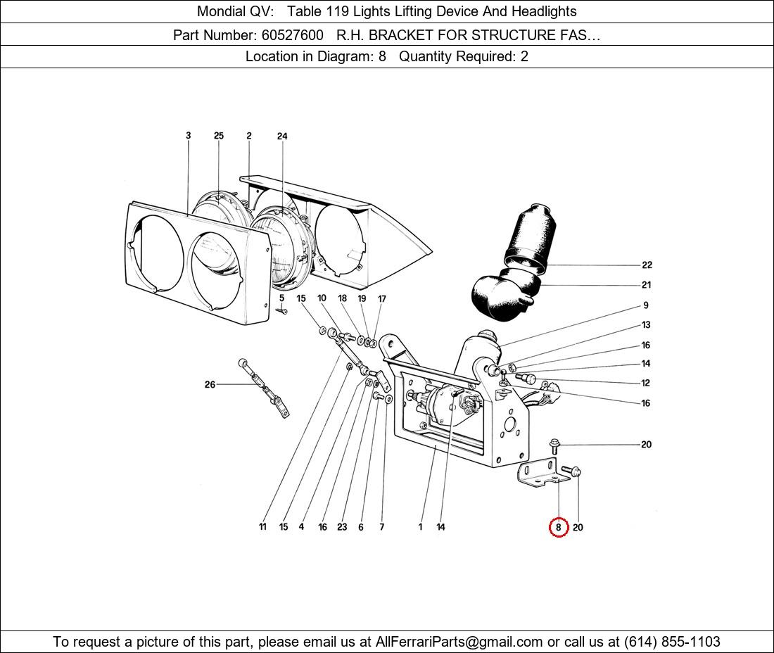 Ferrari Part 60527600