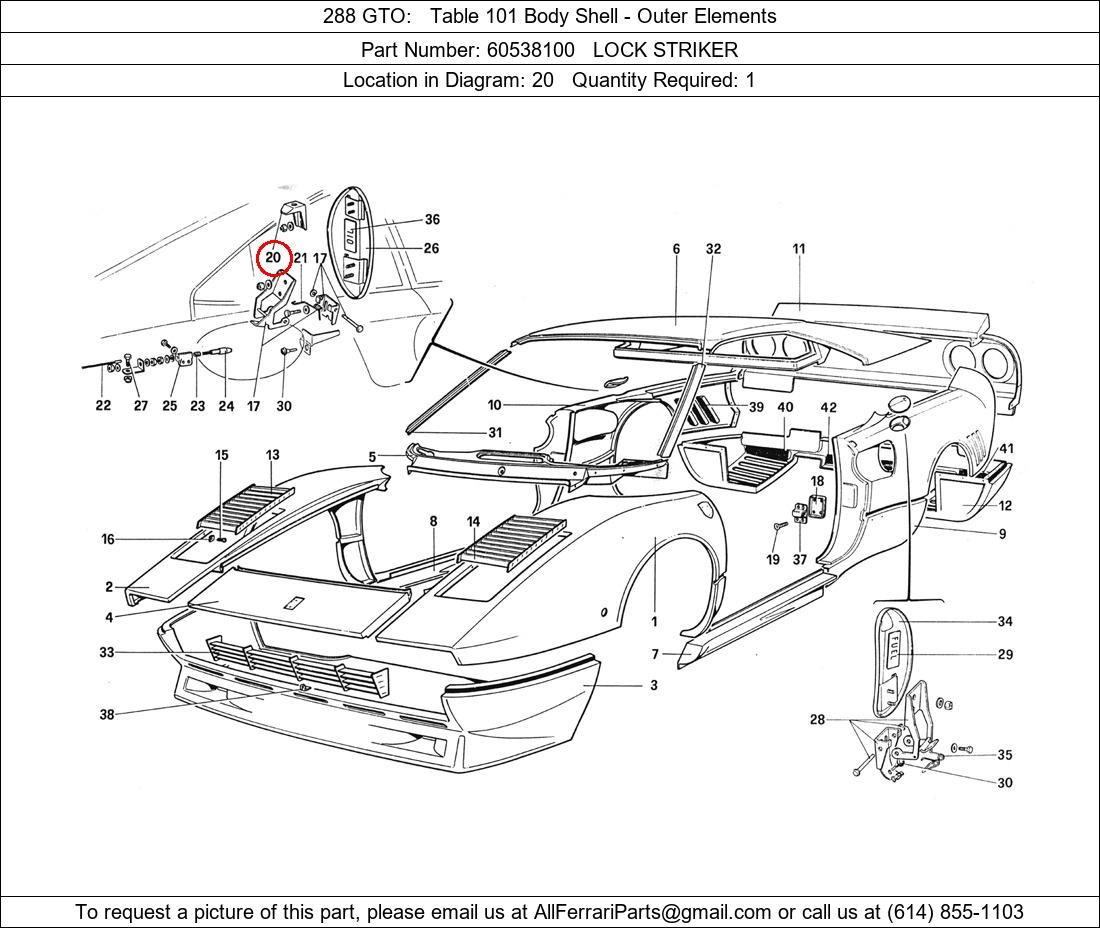 Ferrari Part 60538100