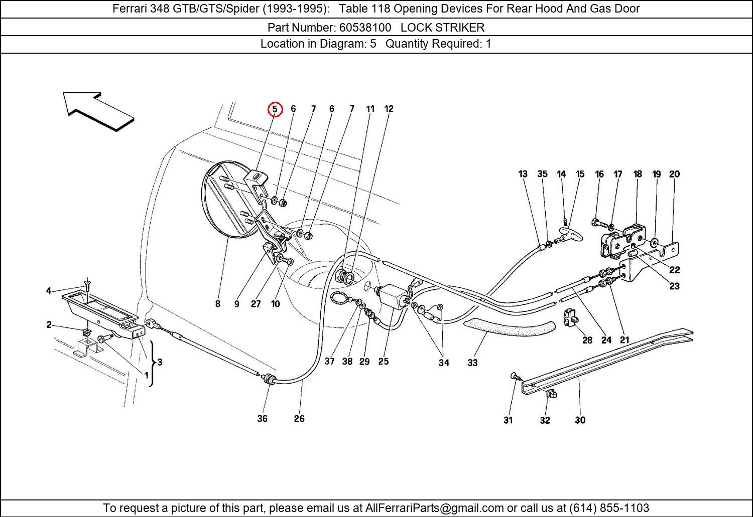 Ferrari Part 60538100