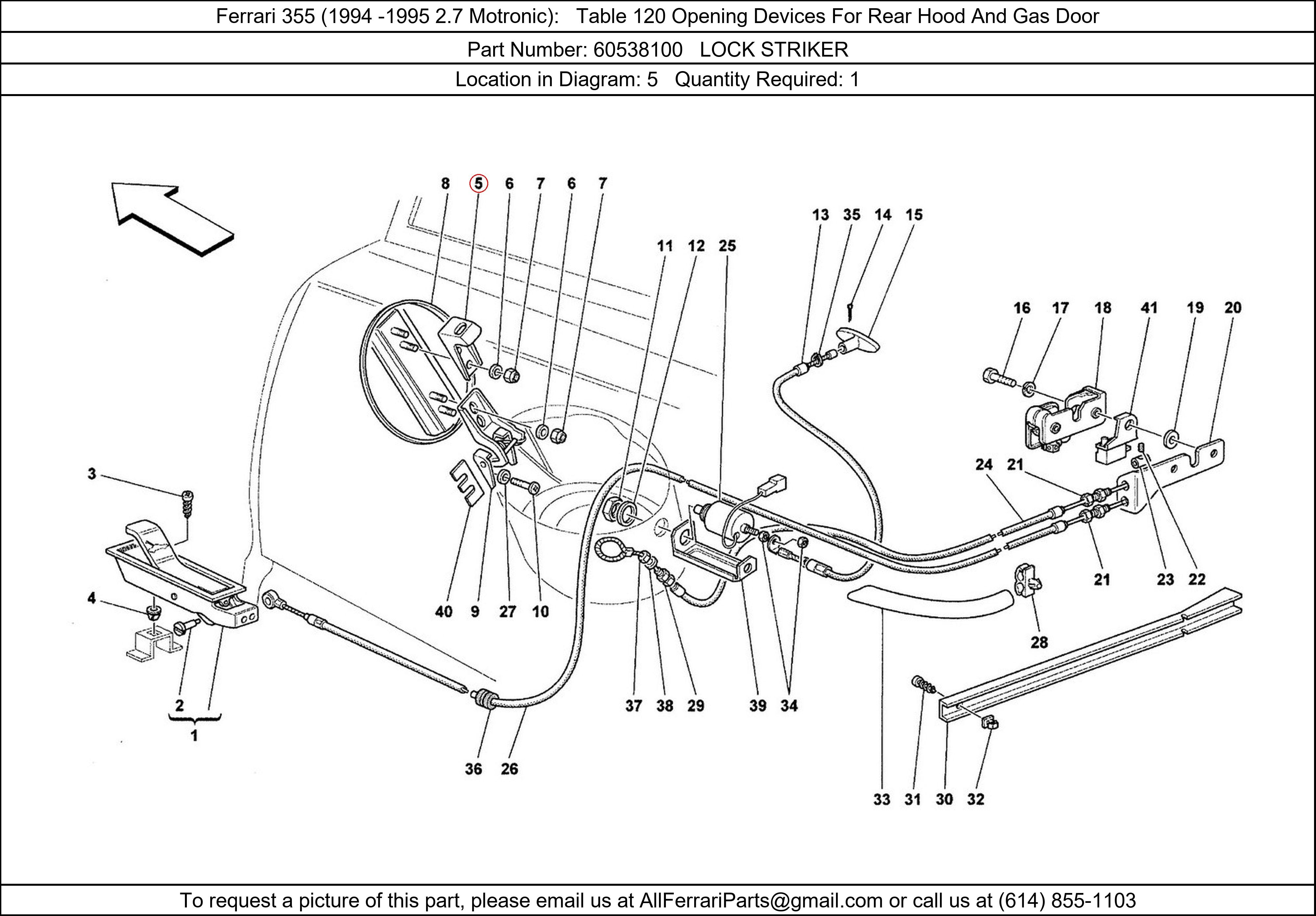 Ferrari Part 60538100