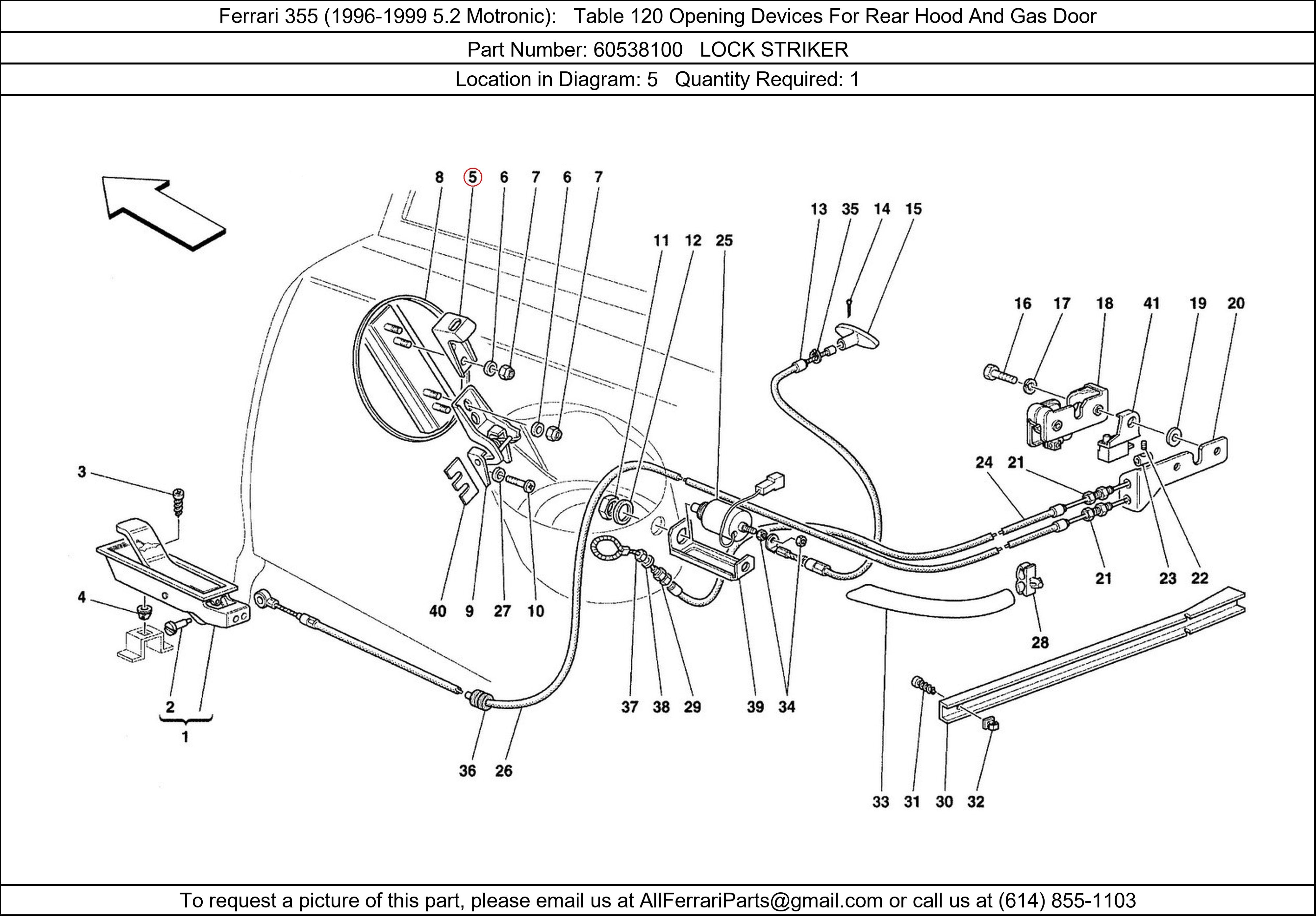 Ferrari Part 60538100