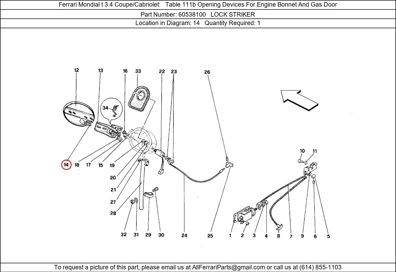 Ferrari Part 60538100