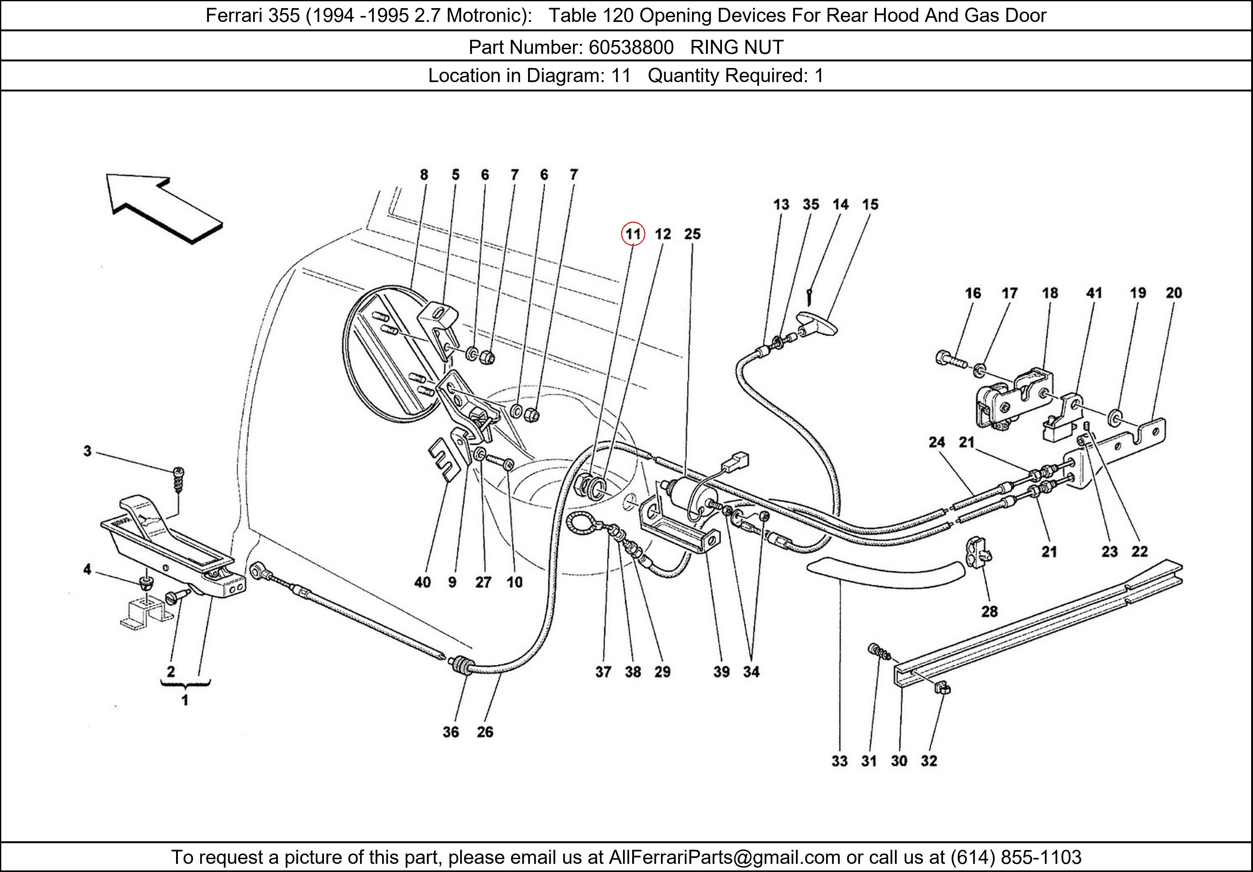 Ferrari Part 60538800