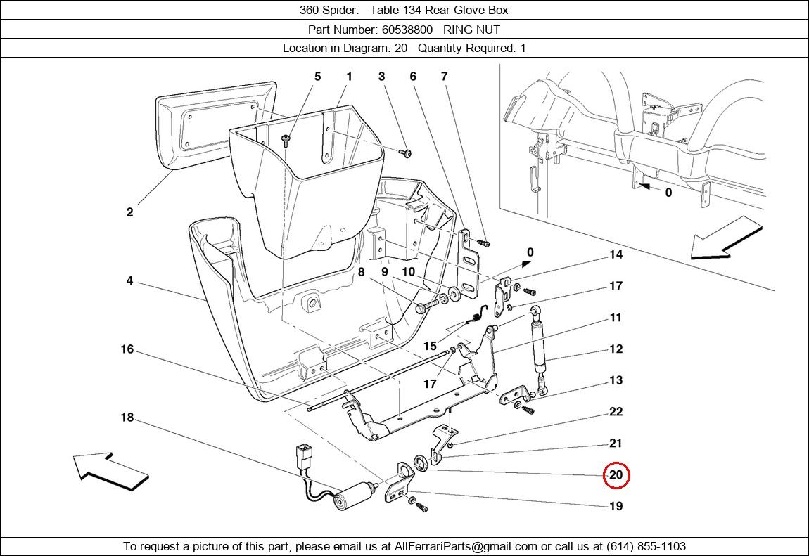 Ferrari Part 60538800