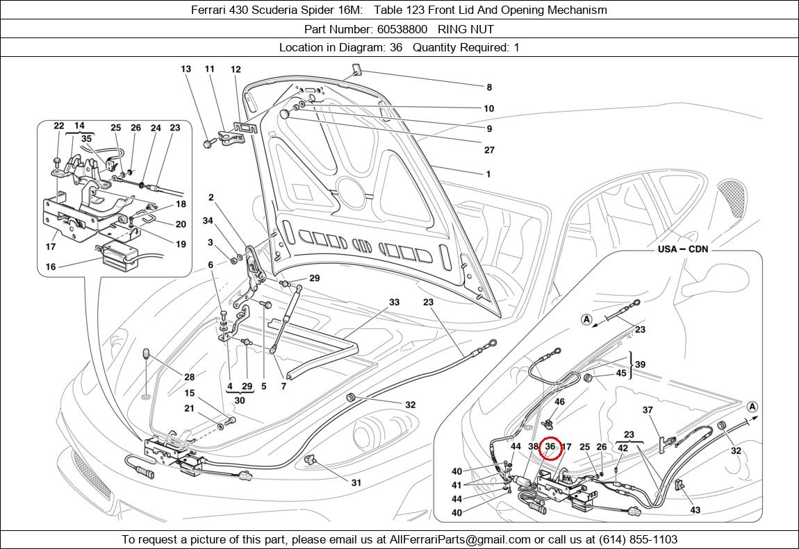 Ferrari Part 60538800