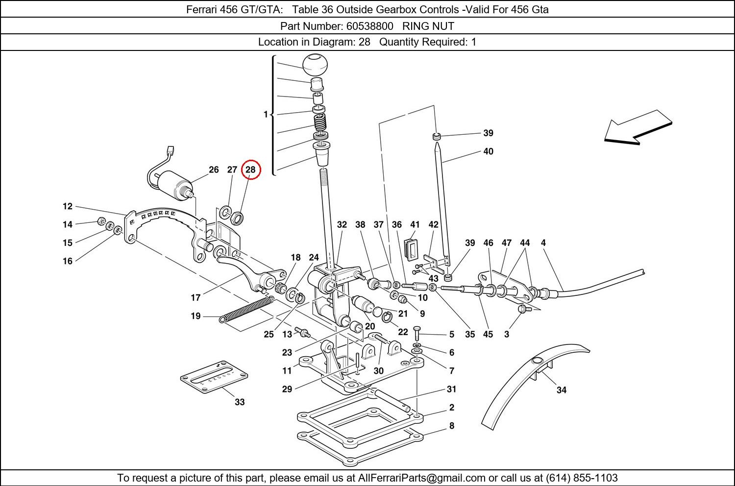 Ferrari Part 60538800