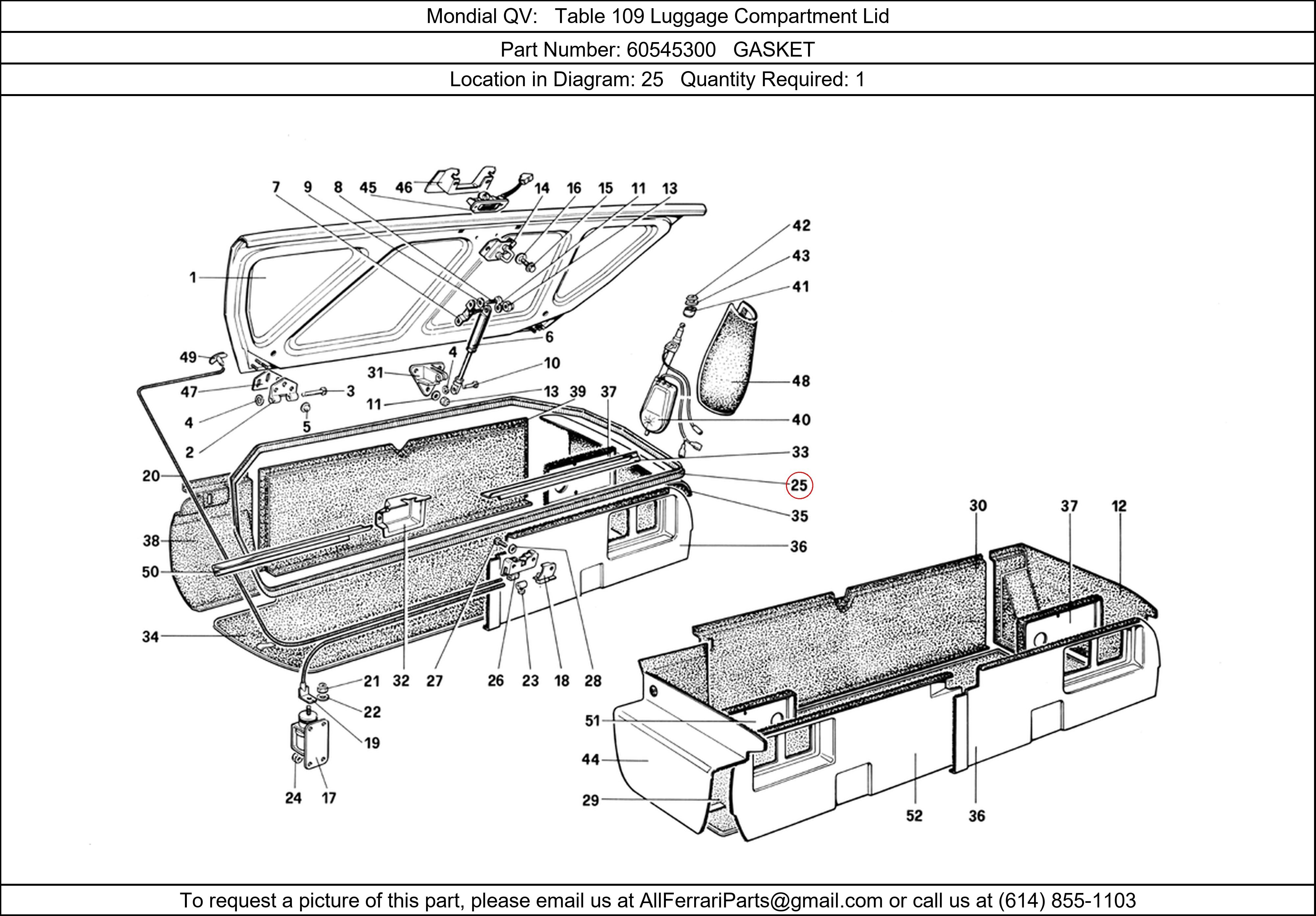 Ferrari Part 60545300