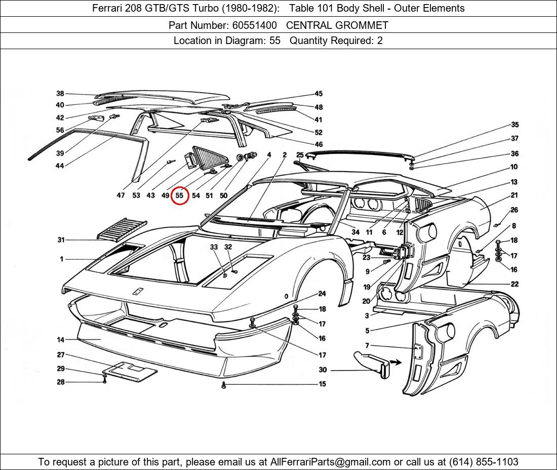 Ferrari Part 60551400