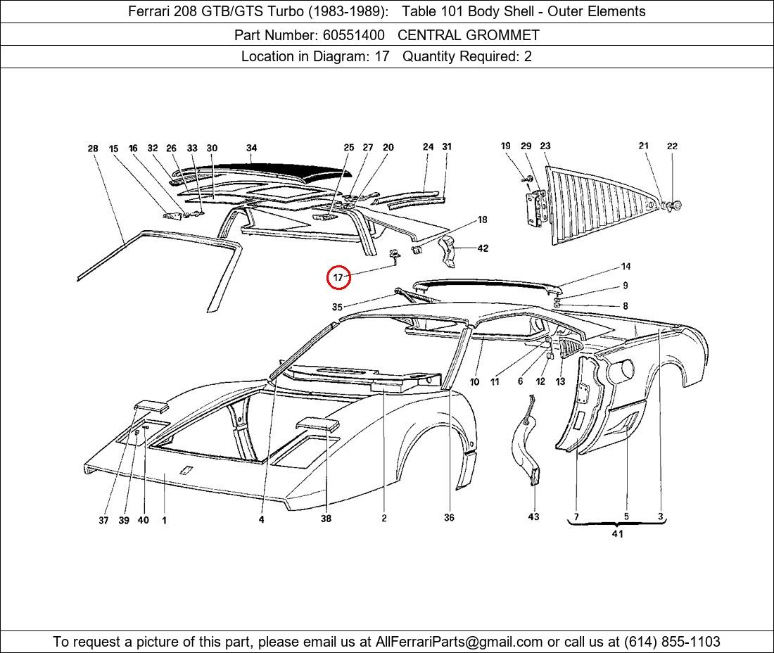 Ferrari Part 60551400