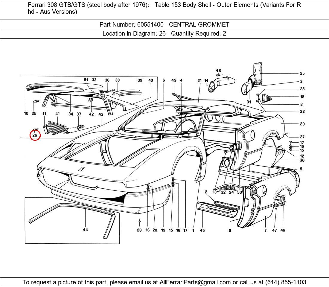 Ferrari Part 60551400