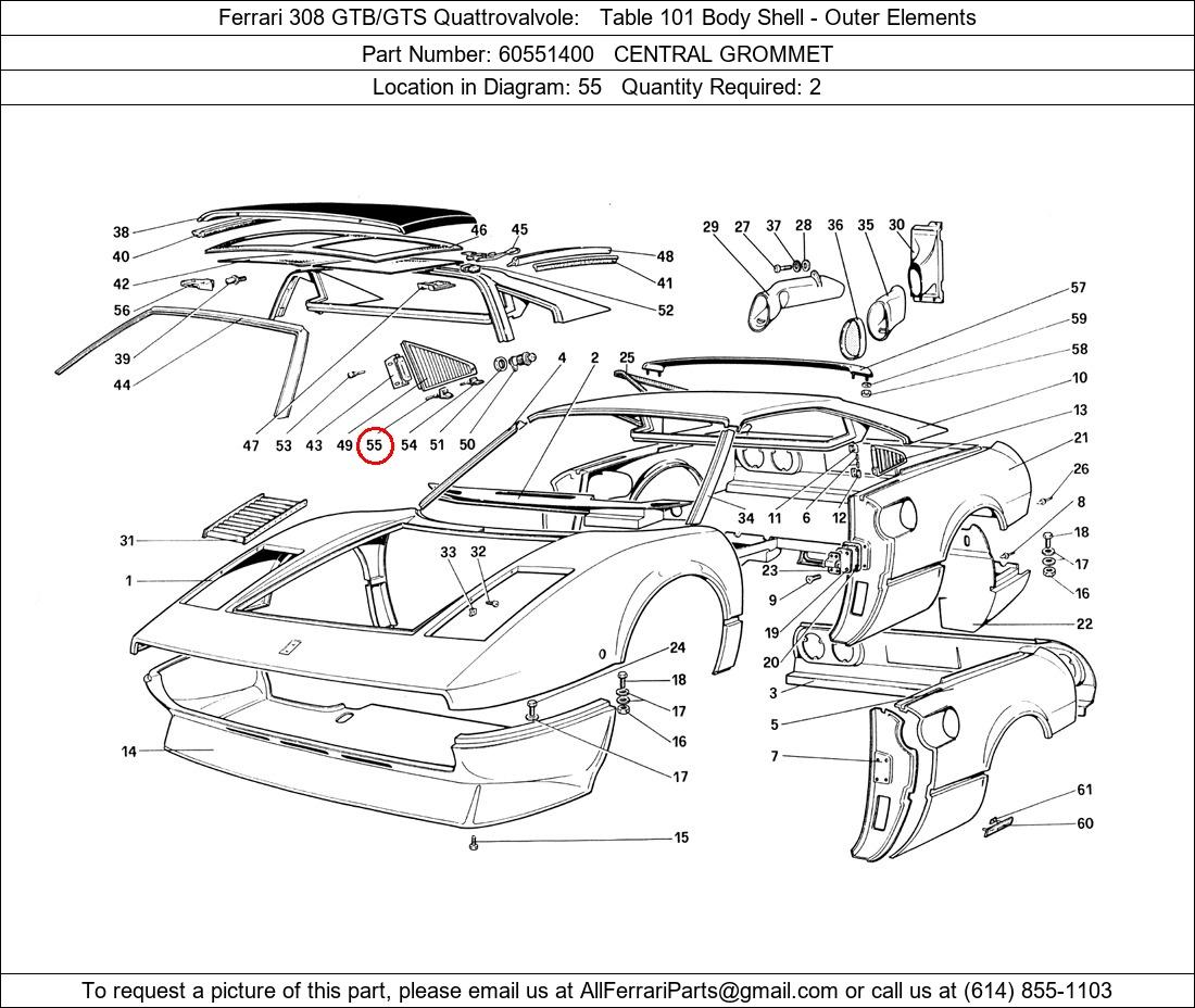 Ferrari Part 60551400