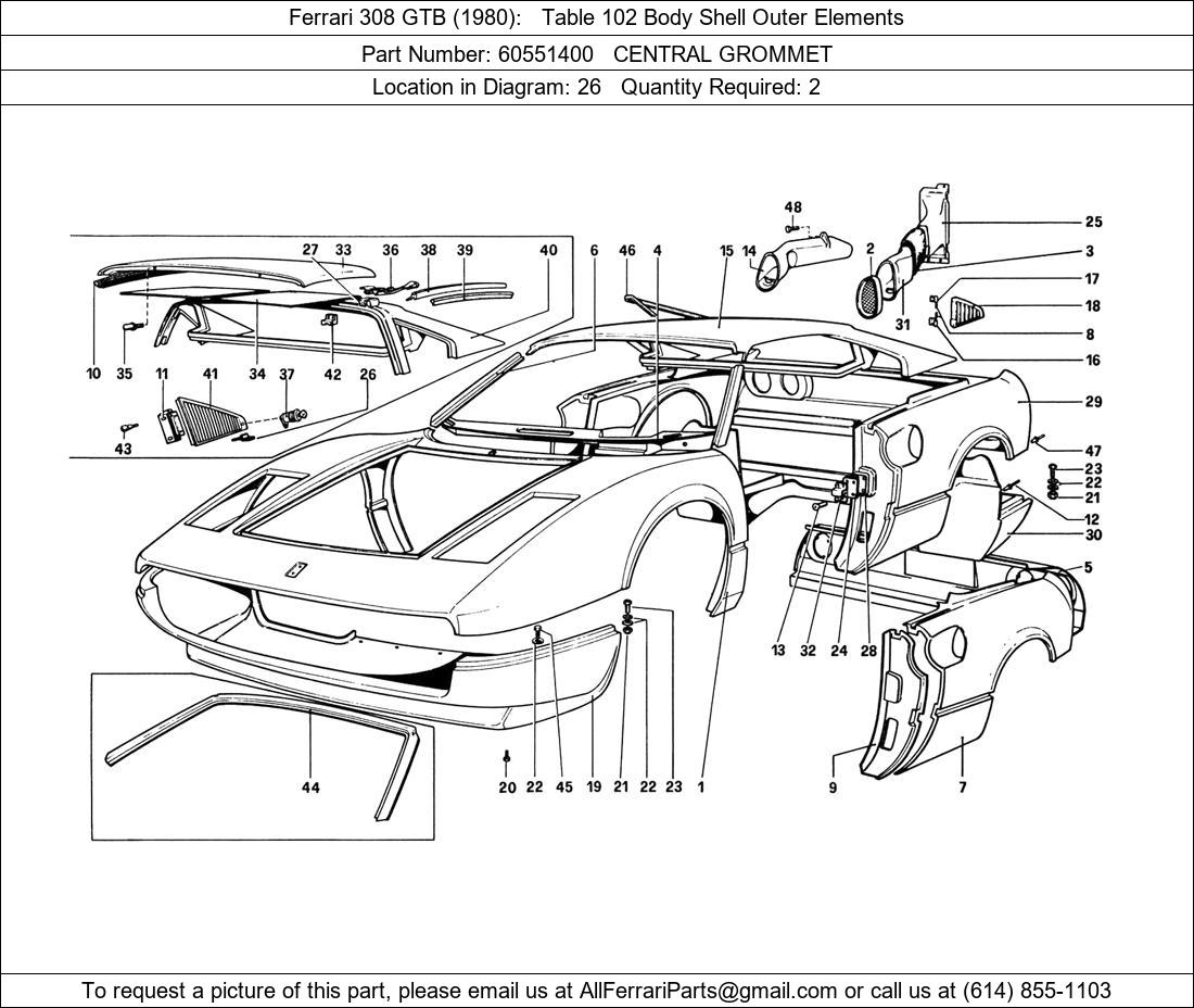 Ferrari Part 60551400