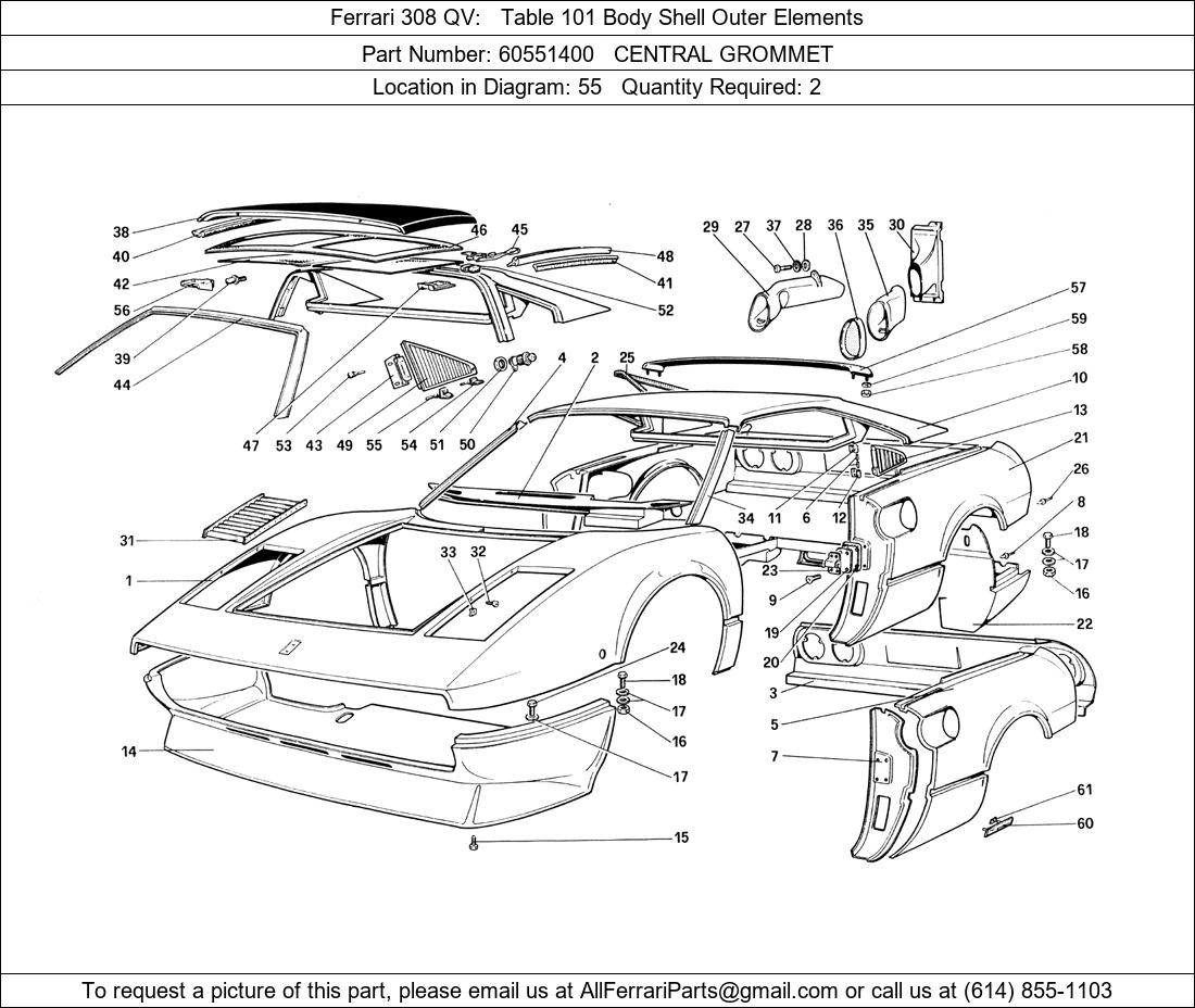 Ferrari Part 60551400