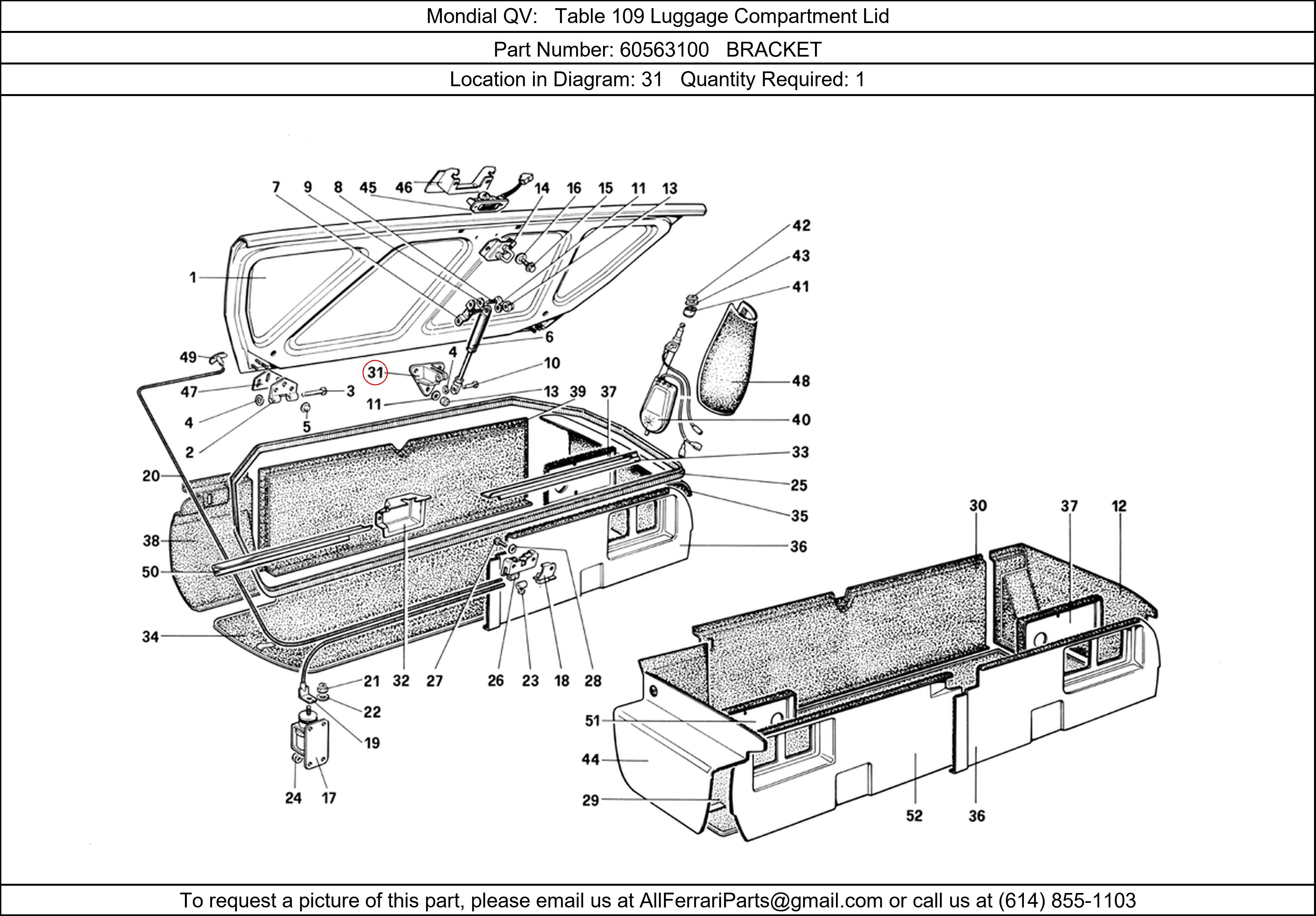 Ferrari Part 60563100