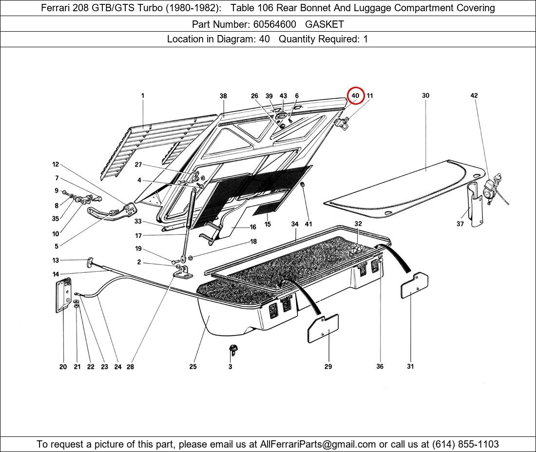 Ferrari Part 60564600