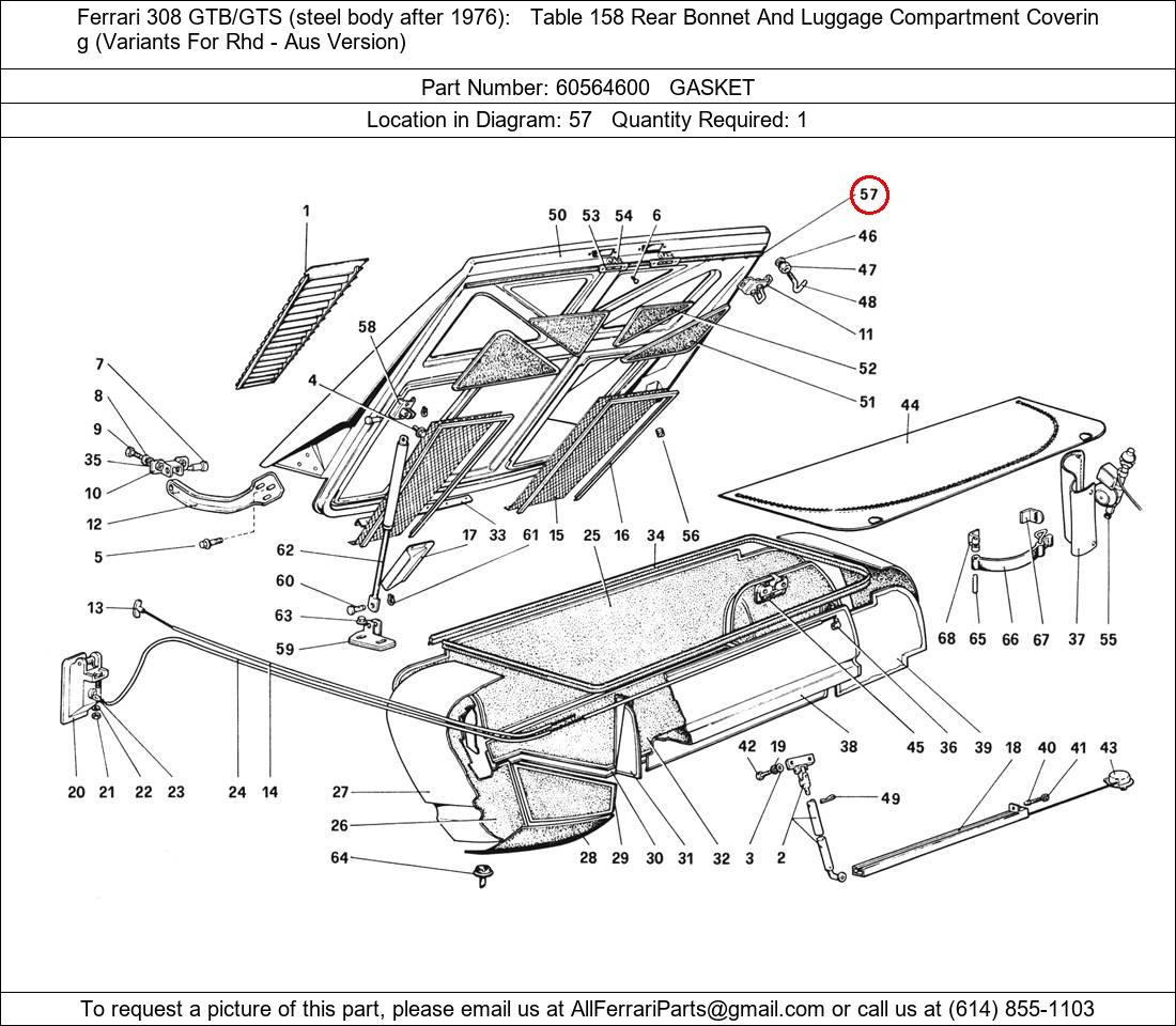 Ferrari Part 60564600