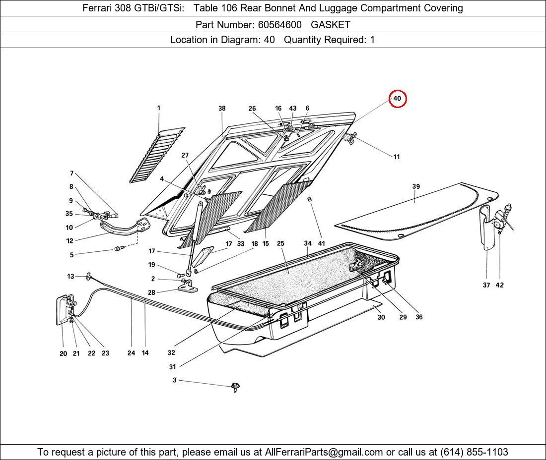 Ferrari Part 60564600