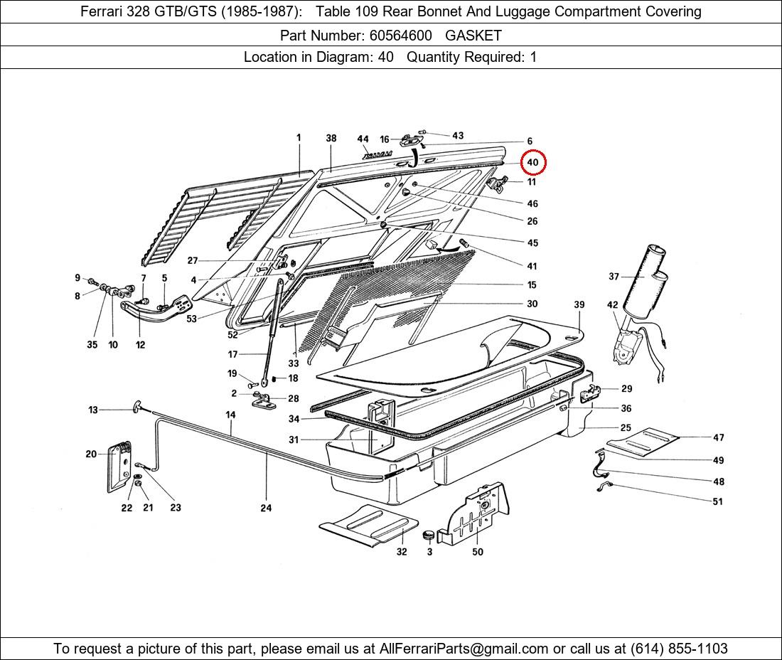 Ferrari Part 60564600