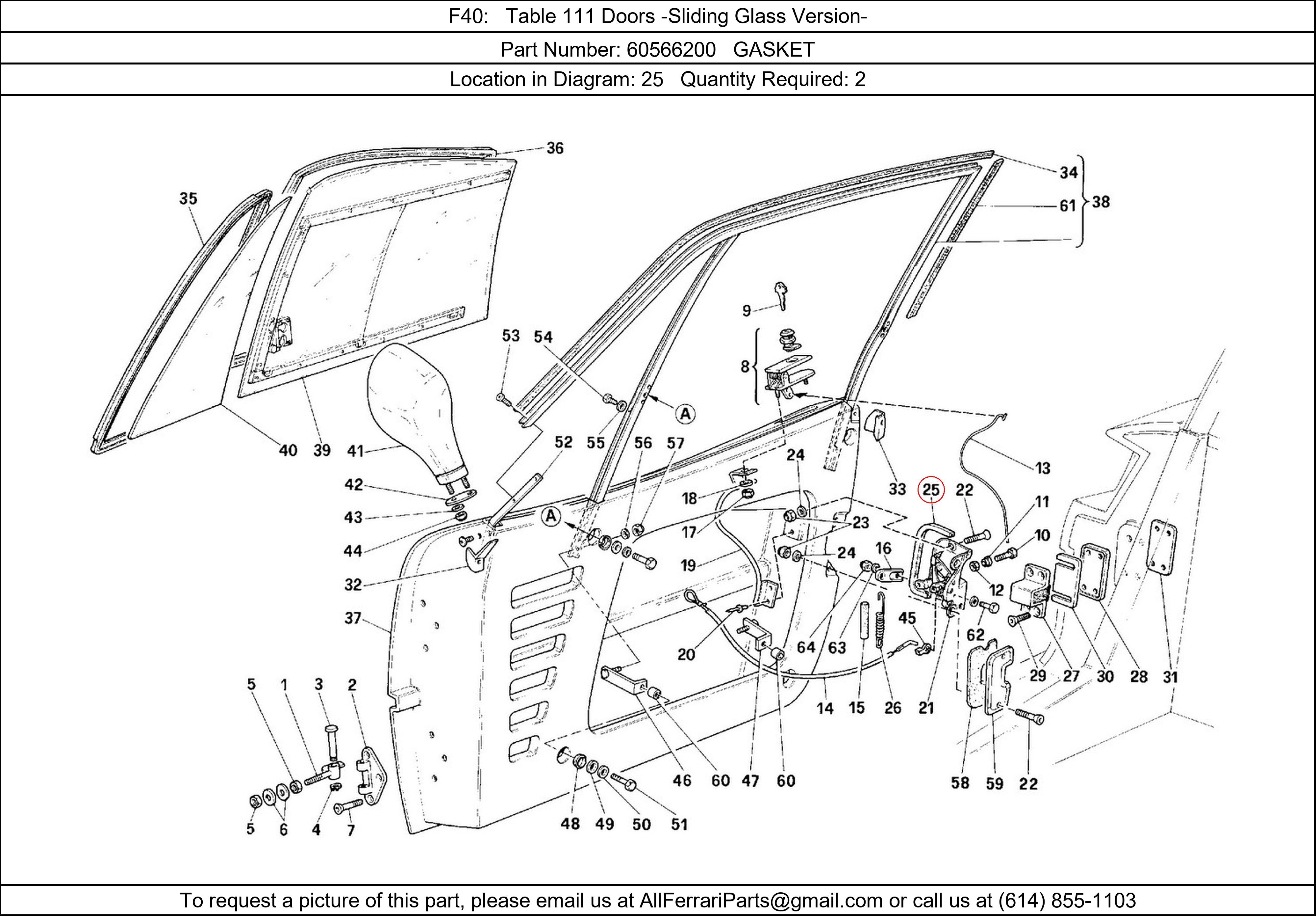 Ferrari Part 60566200