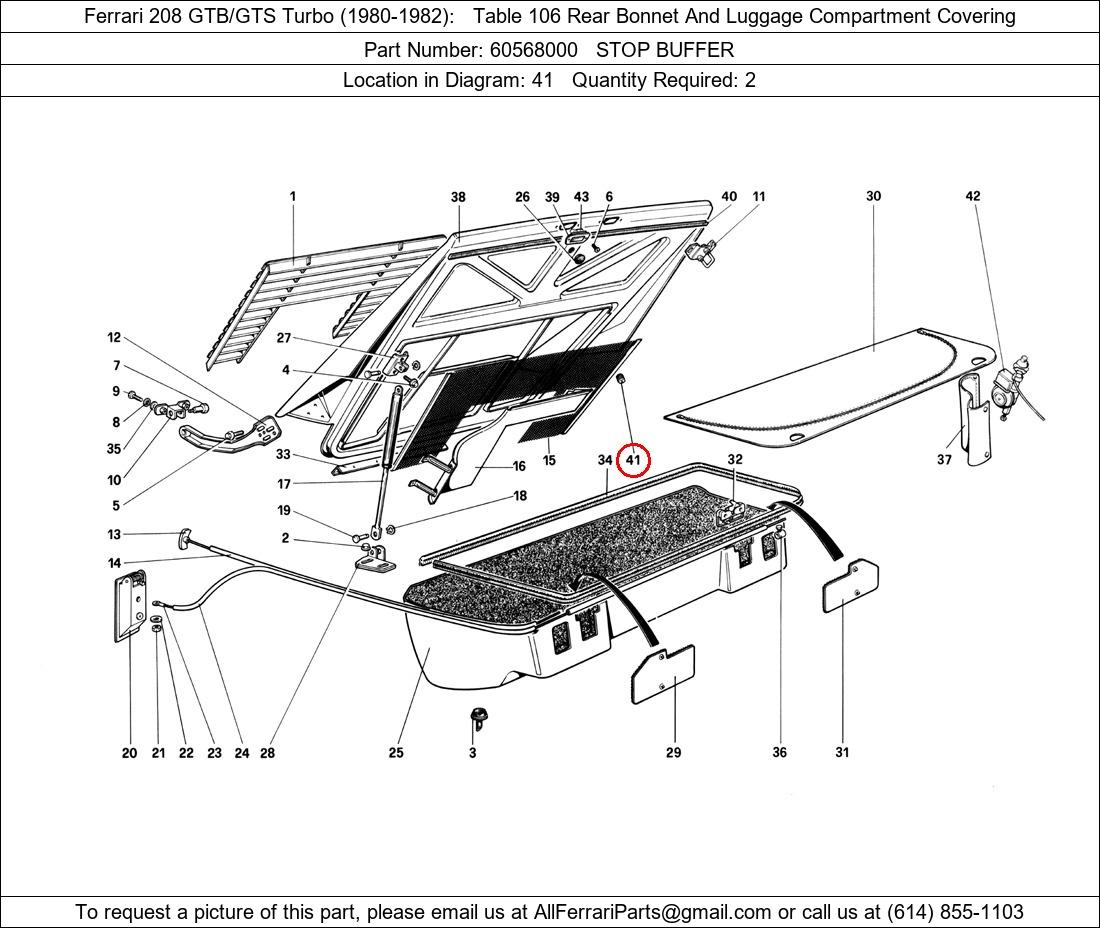 Ferrari Part 60568000