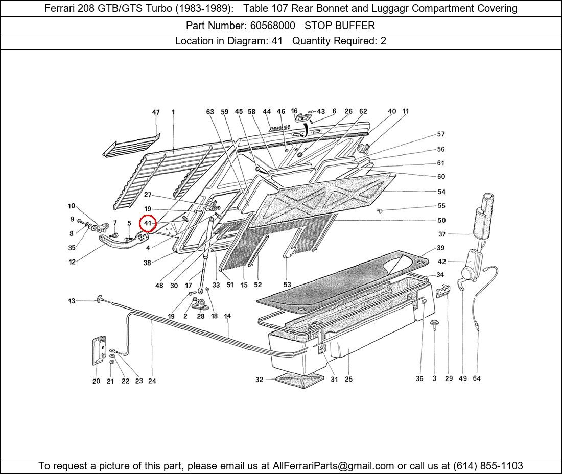 Ferrari Part 60568000