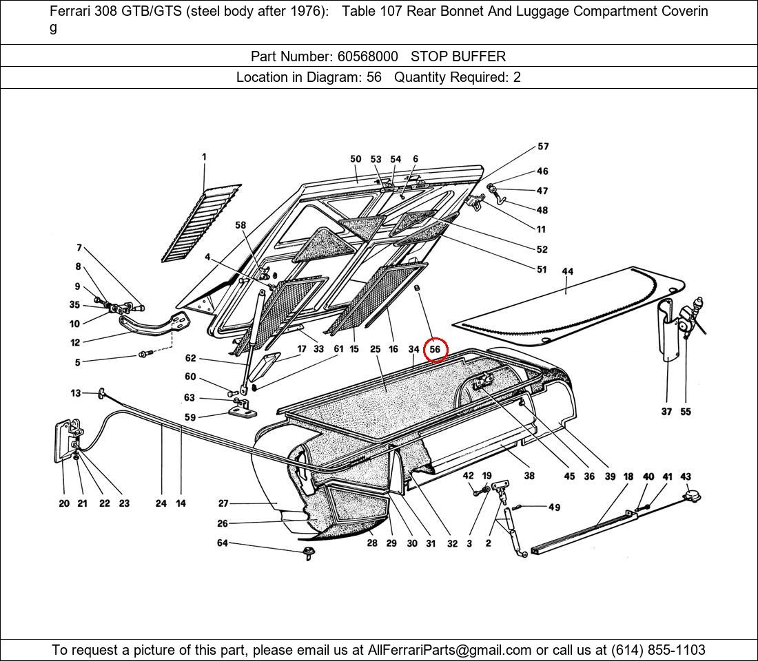 Ferrari Part 60568000