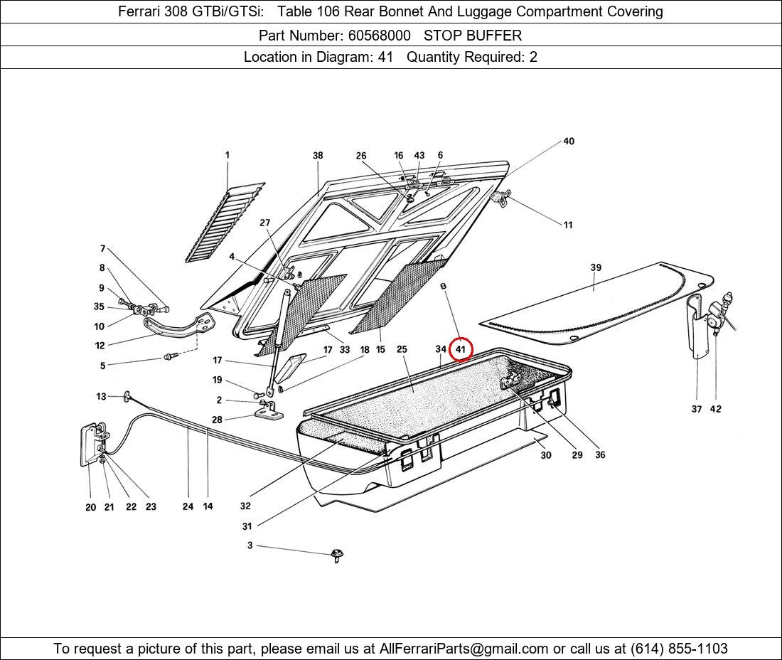 Ferrari Part 60568000