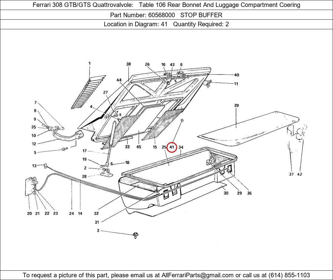 Ferrari Part 60568000