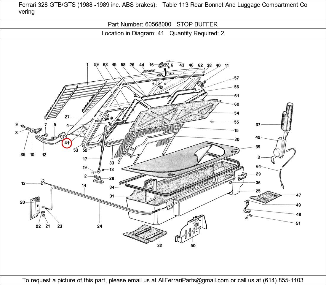 Ferrari Part 60568000