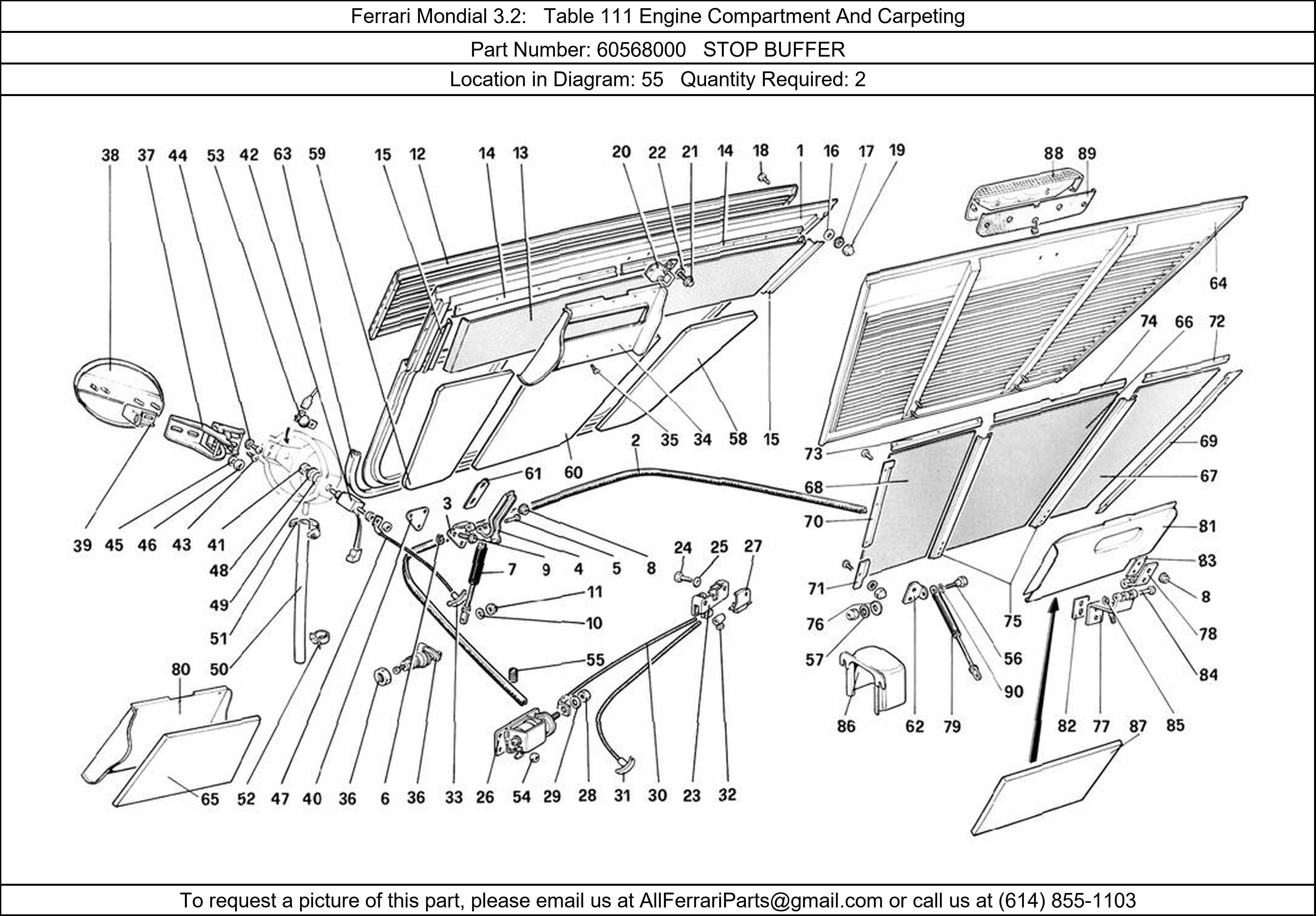 Ferrari Part 60568000