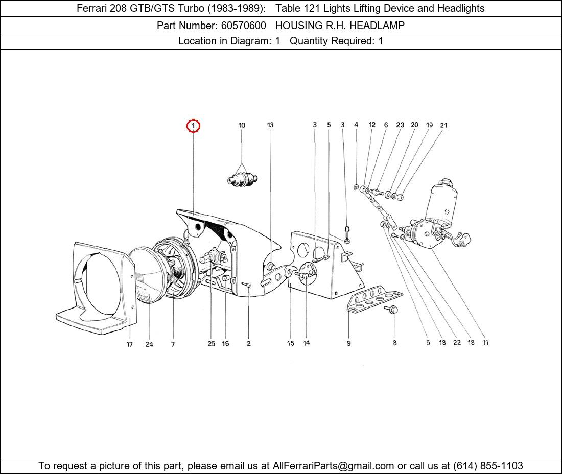 Ferrari Part 60570600