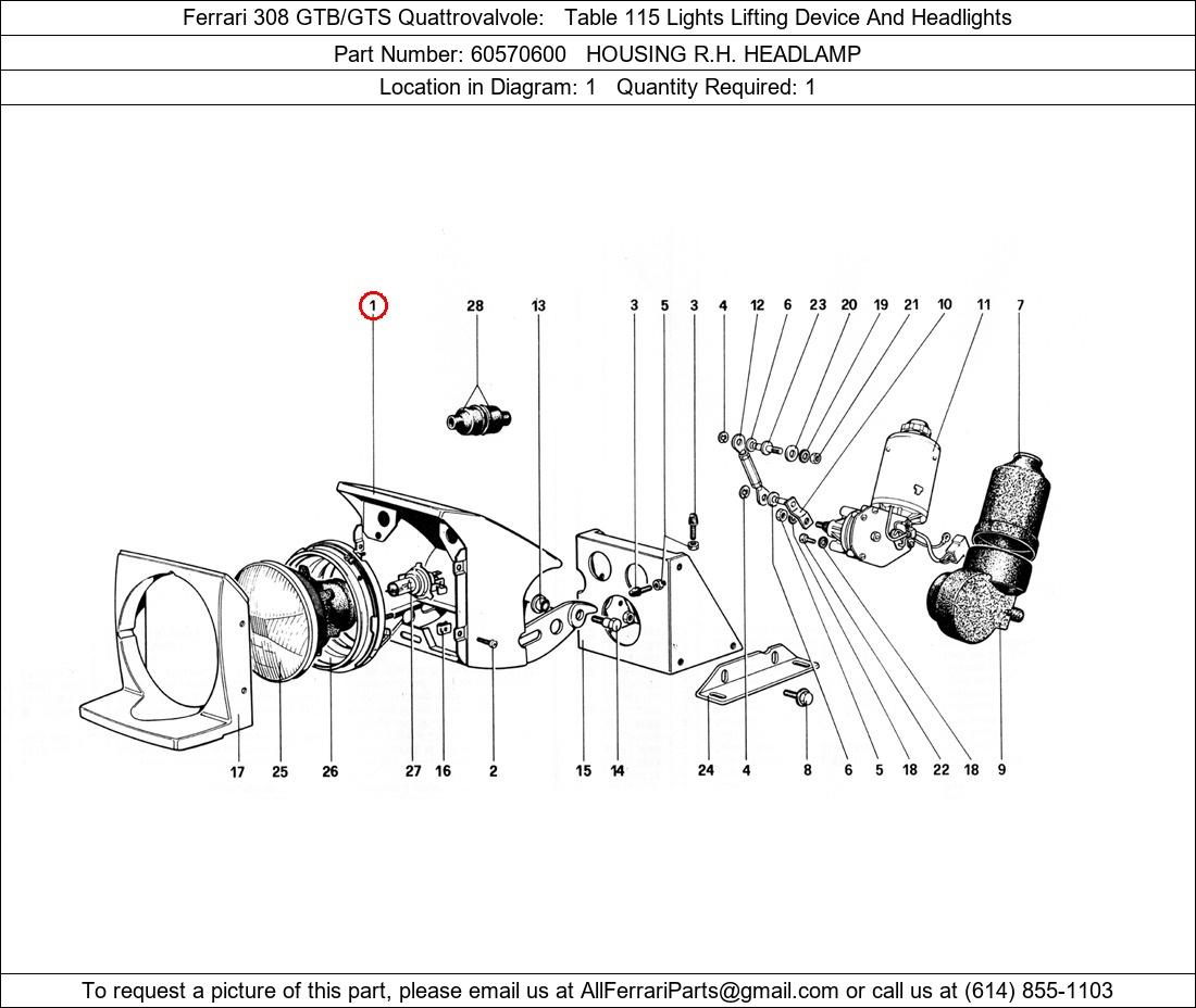 Ferrari Part 60570600